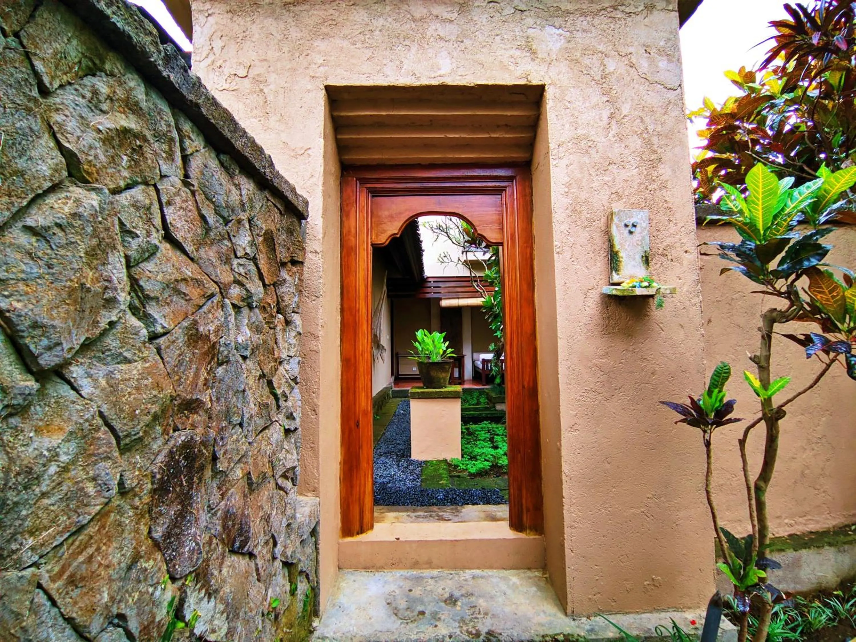 Facade/entrance in Barong Resort Ubud by Puri Signatures