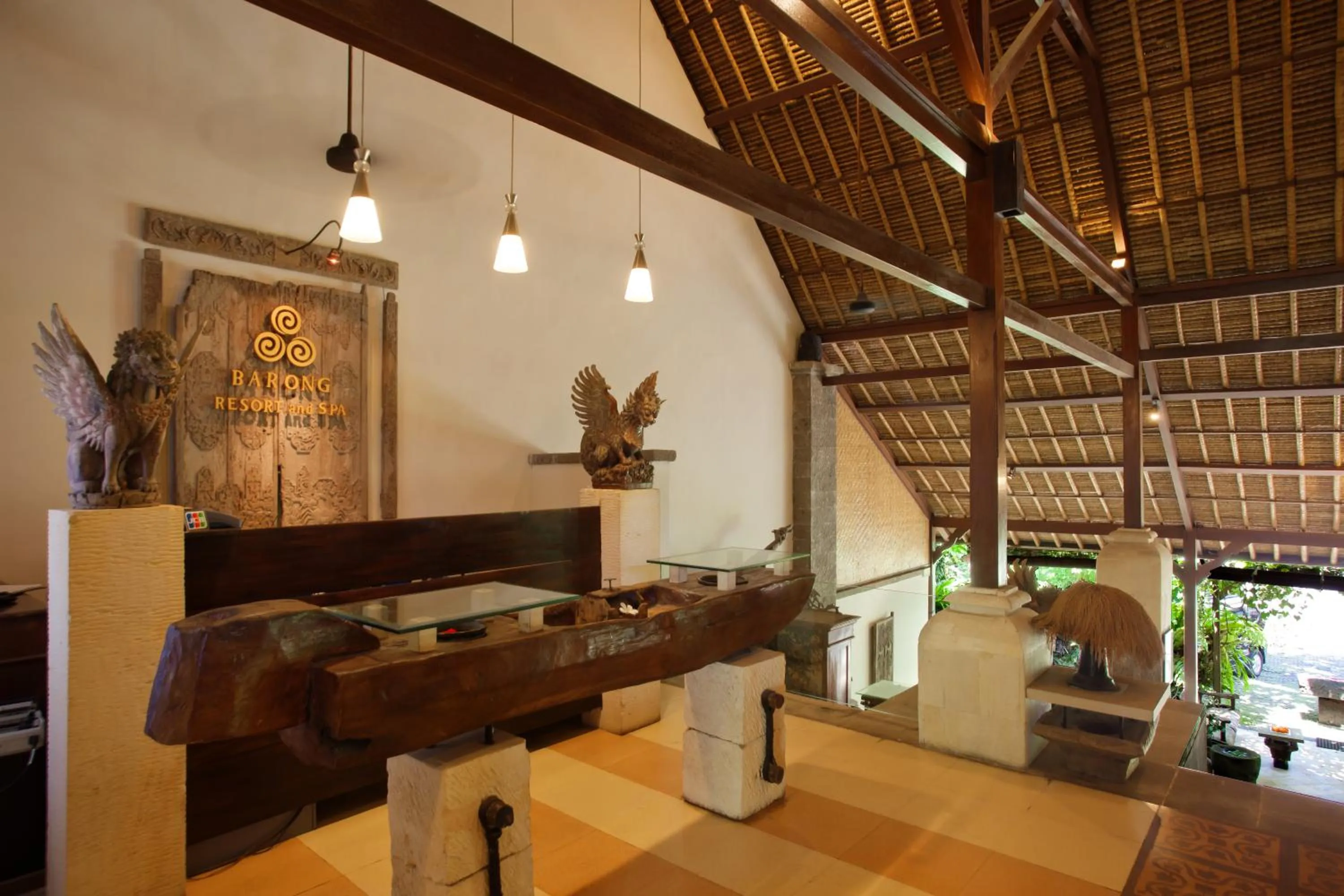 Living room in Barong Resort Ubud by Puri Signatures