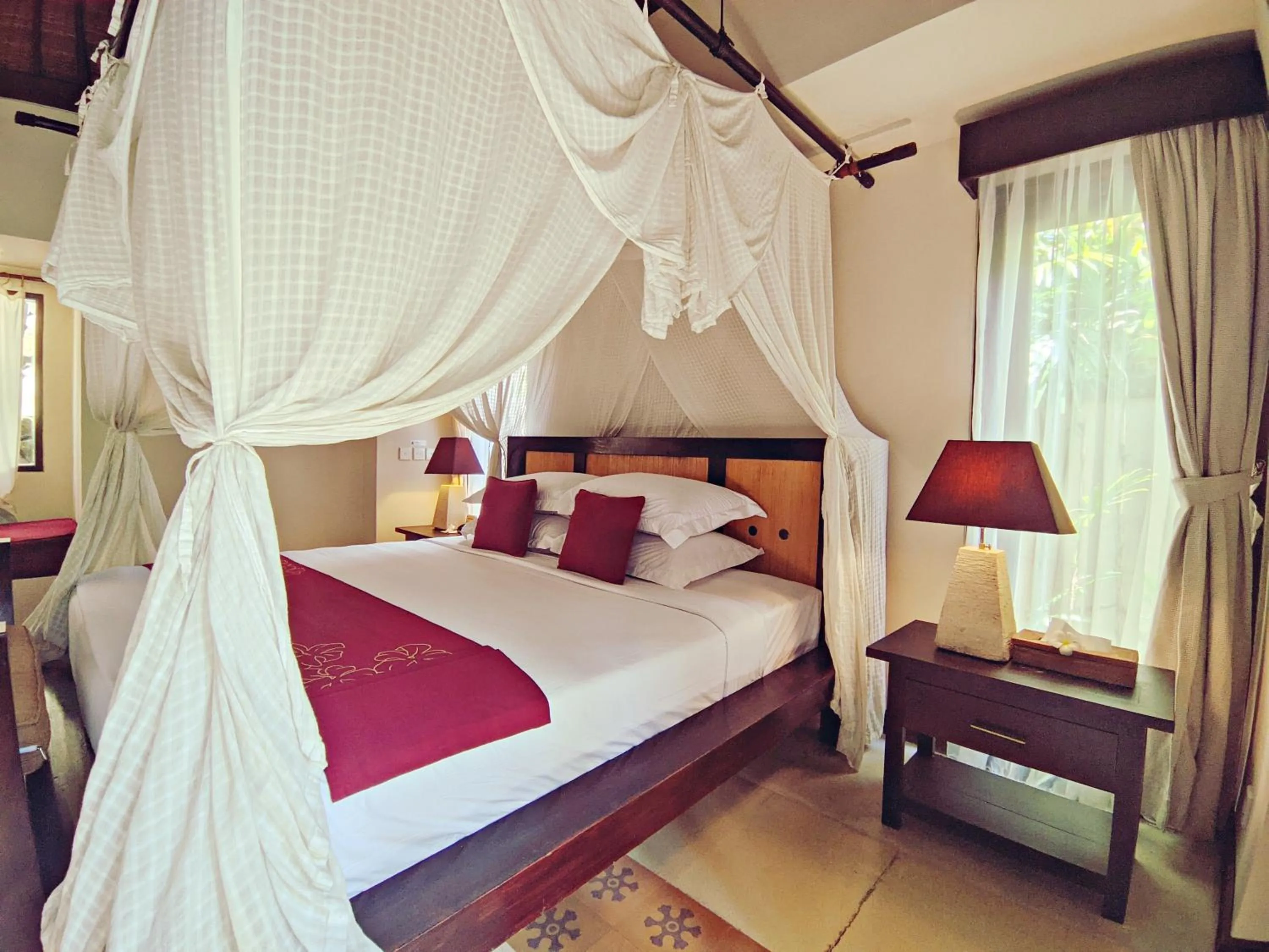 Bed in Barong Resort Ubud by Puri Signatures