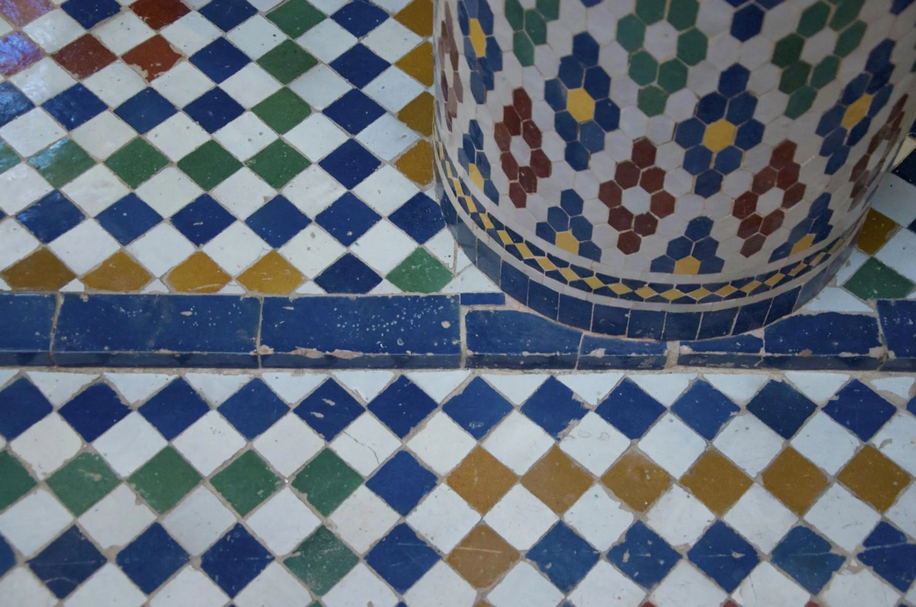 Decorative detail in Dar Anebar