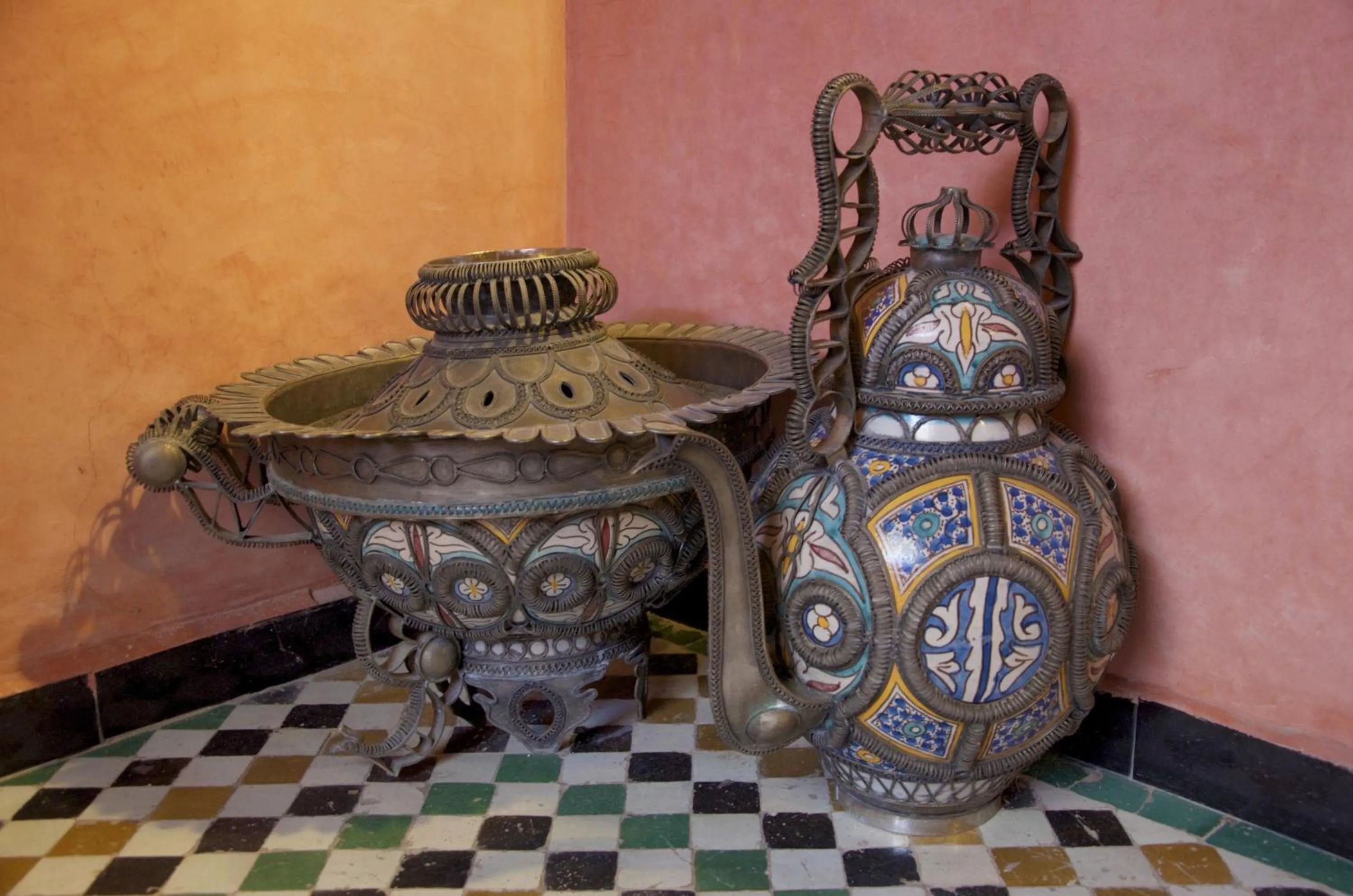 Decorative detail in Dar Anebar