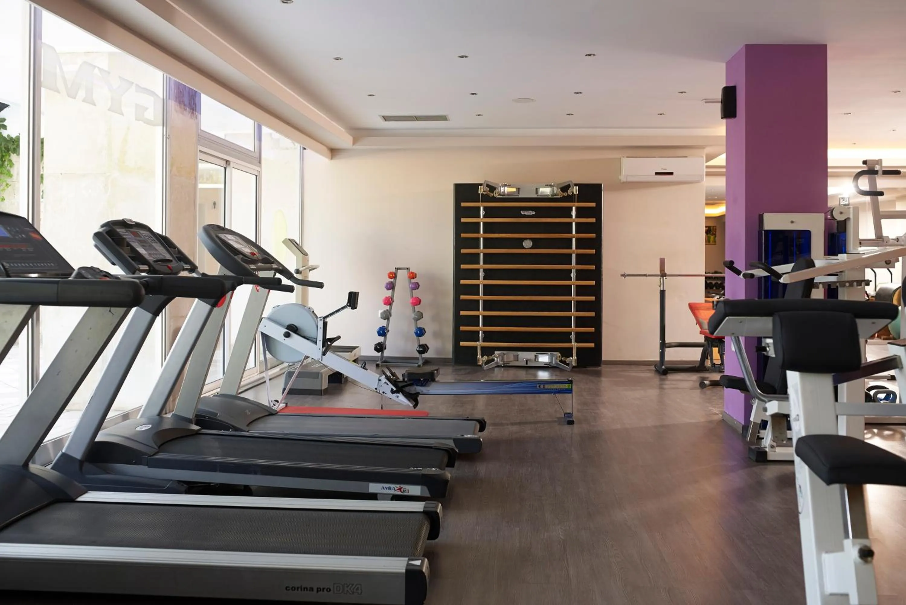 Fitness centre/facilities in Mitsis Grand Hotel