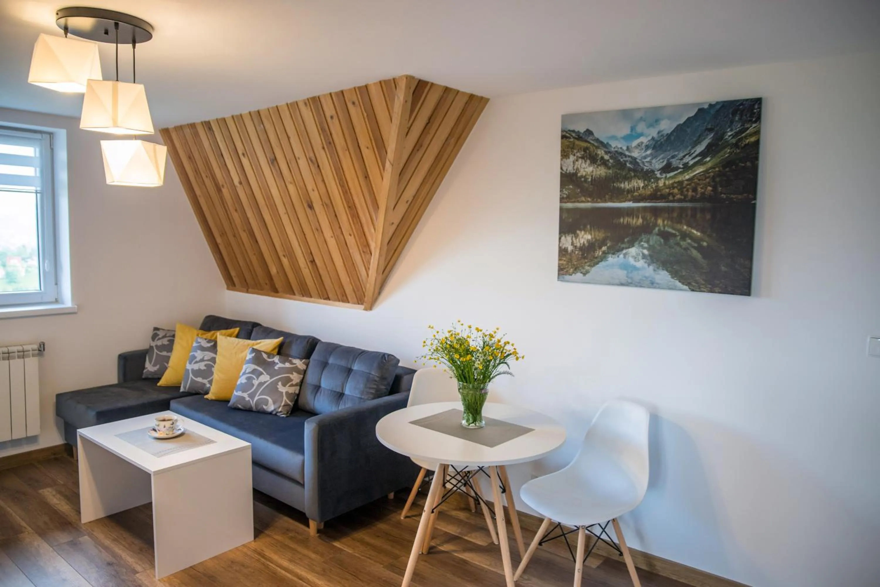 Living room in Pokoje Gościnne u Hanki