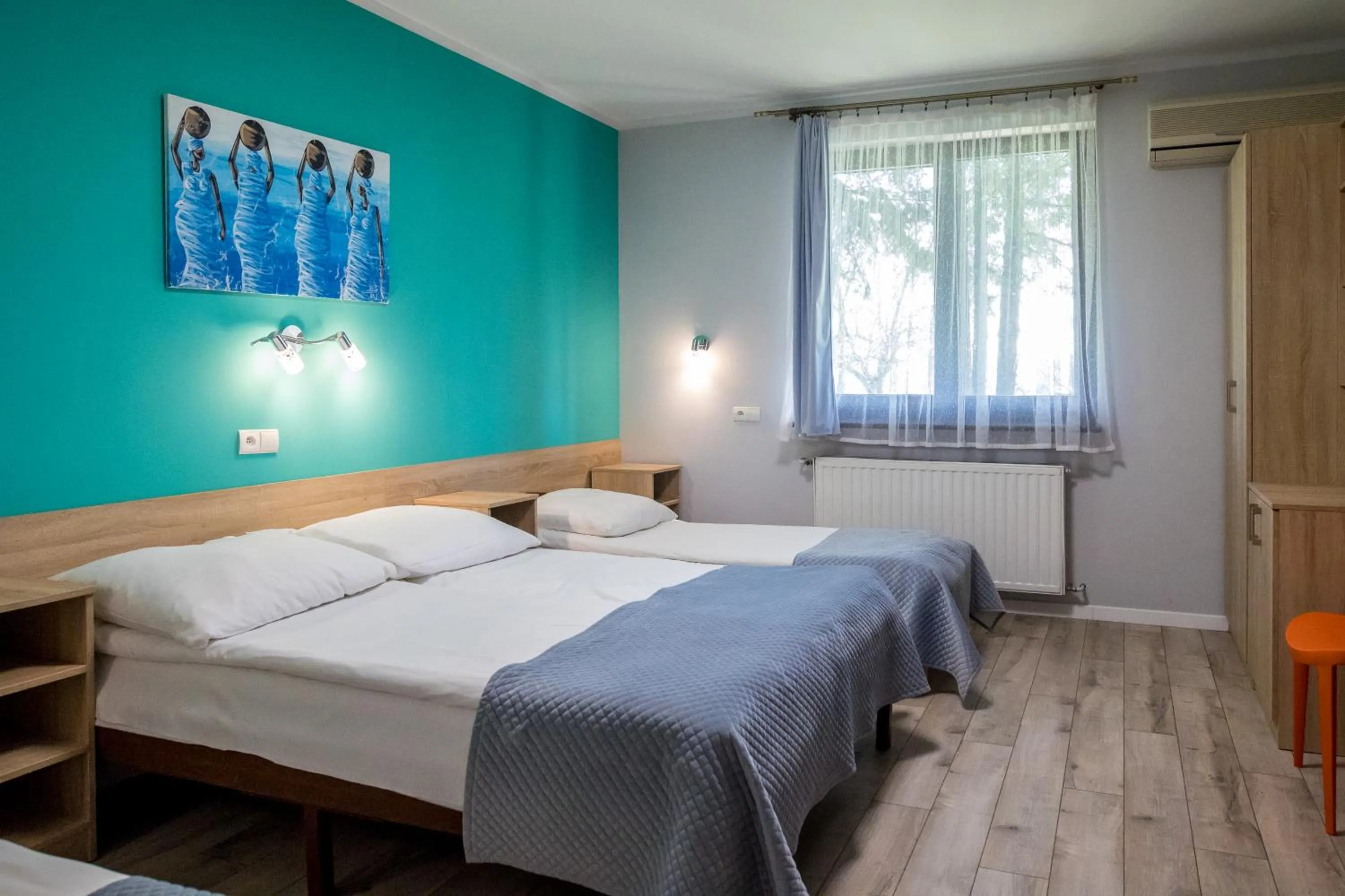 Photo of the whole room, Bed in Eko Hotel Na Wierzynka & Park Pinokia