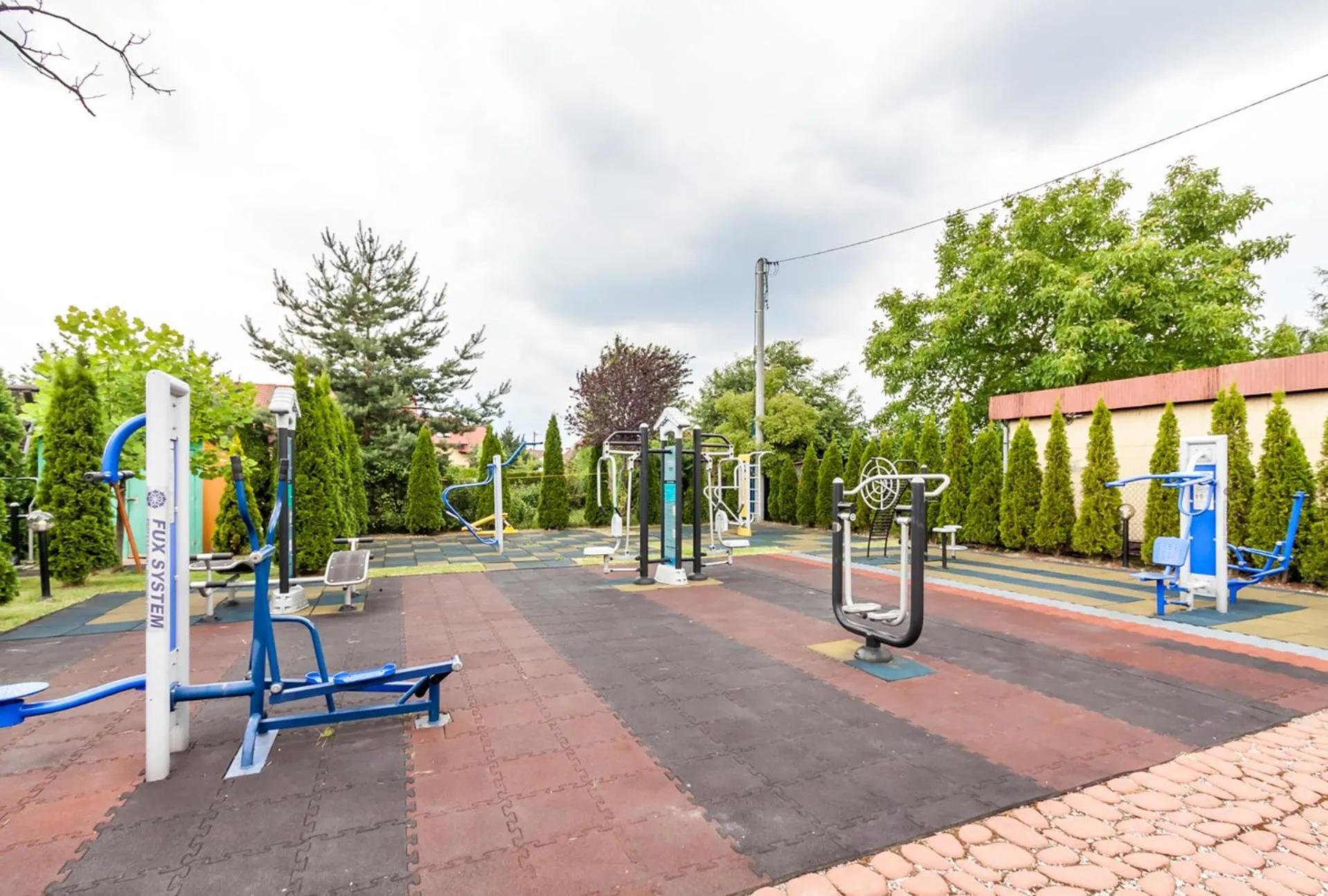 Inner courtyard view in Eko Hotel Na Wierzynka & Park Pinokia