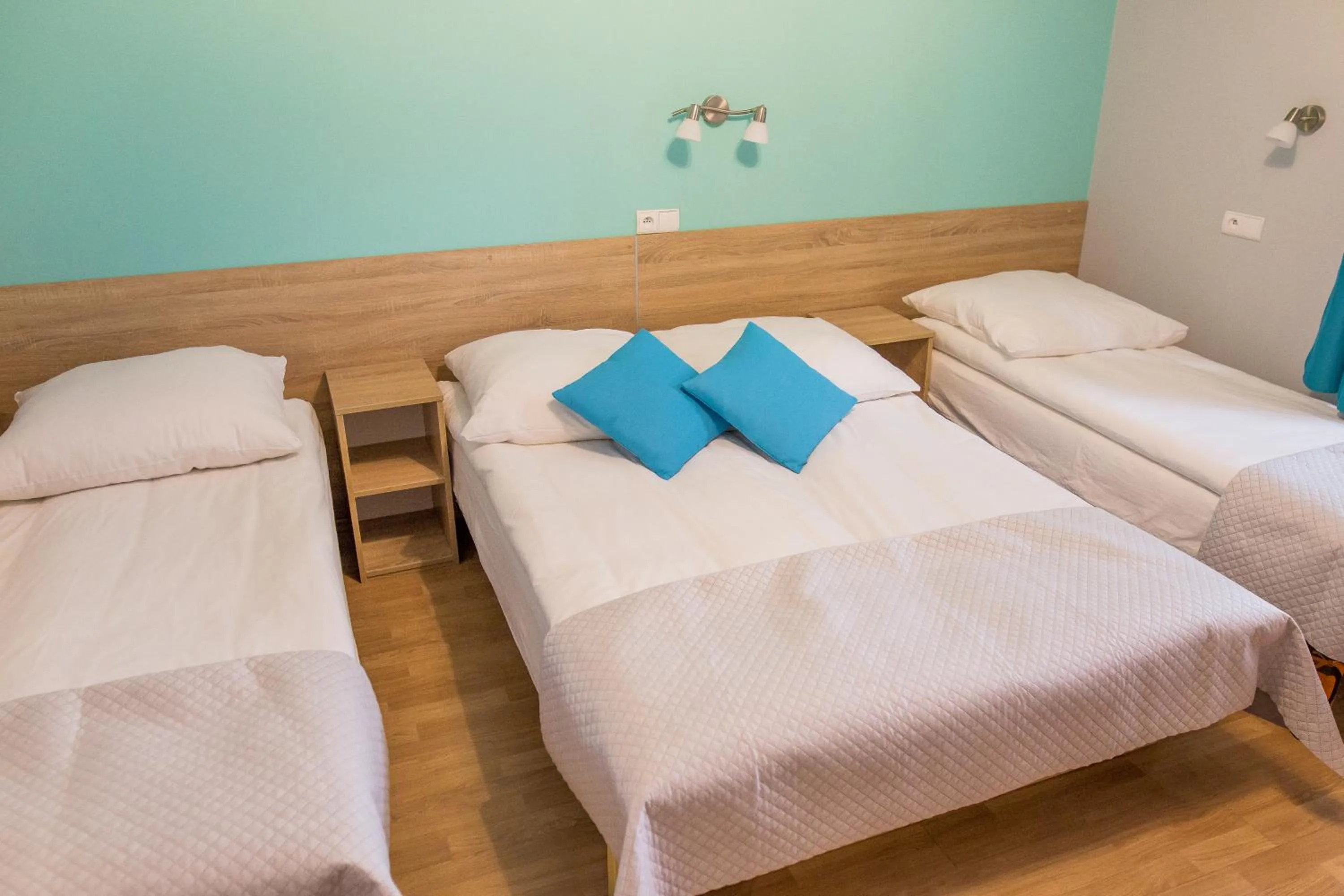 Bed in Eko Hotel Na Wierzynka & Park Pinokia