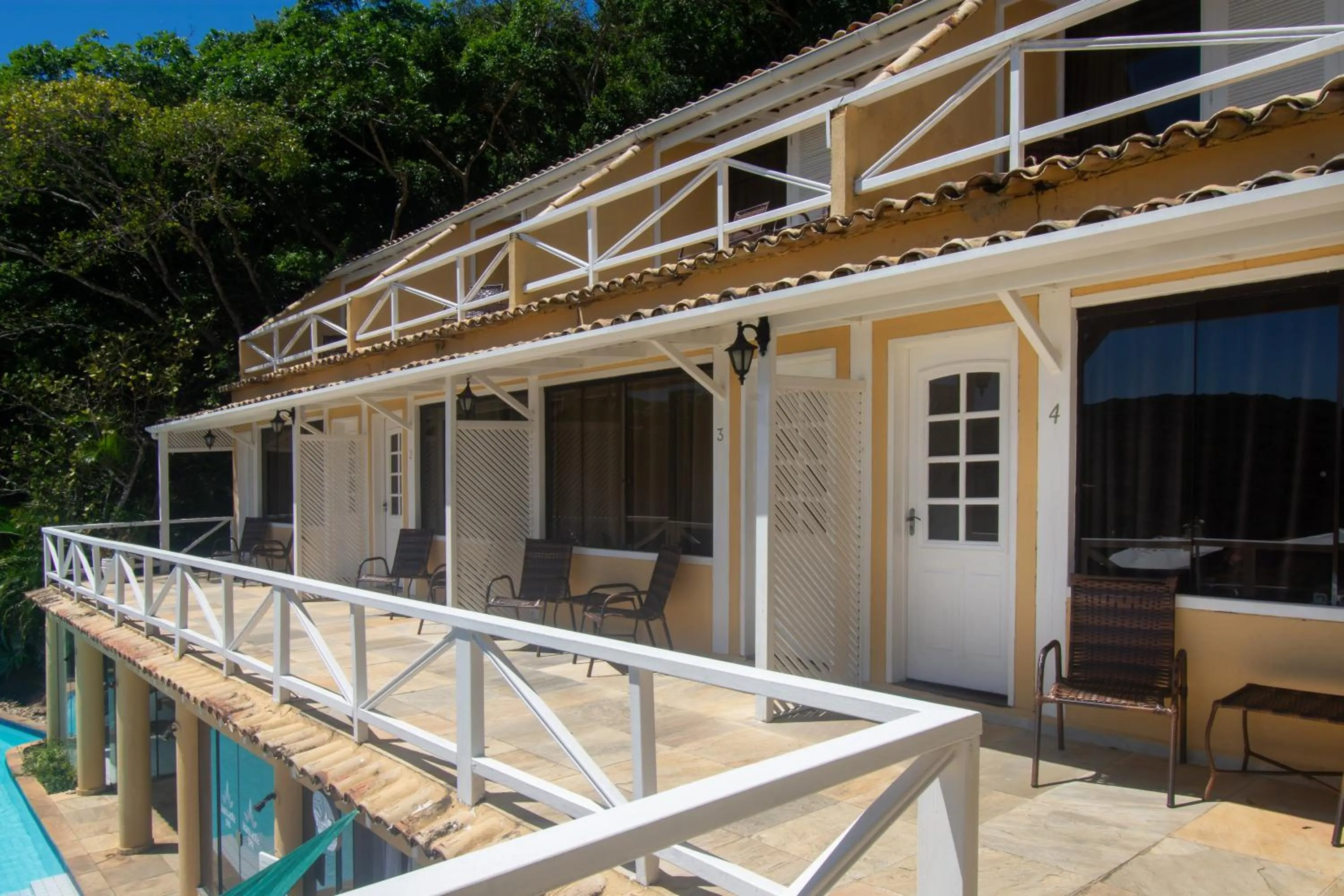 Balcony/Terrace in Pousada e Spa Villa Mercedes by Latitud Hoteles
