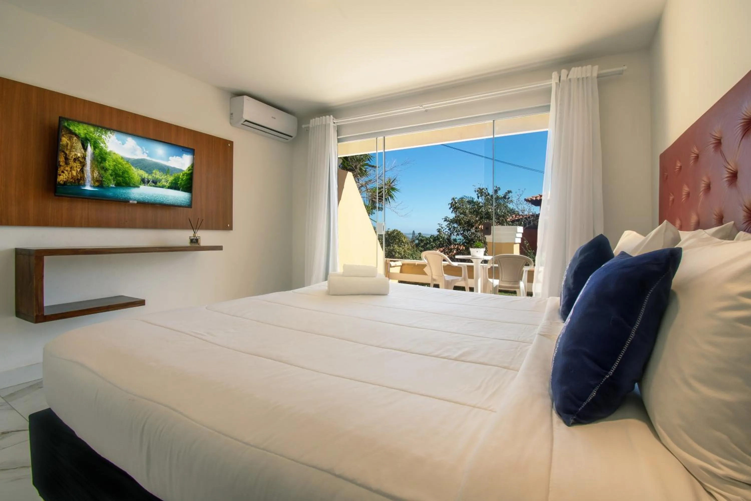 Bed in Pousada e Spa Villa Mercedes by Latitud Hoteles