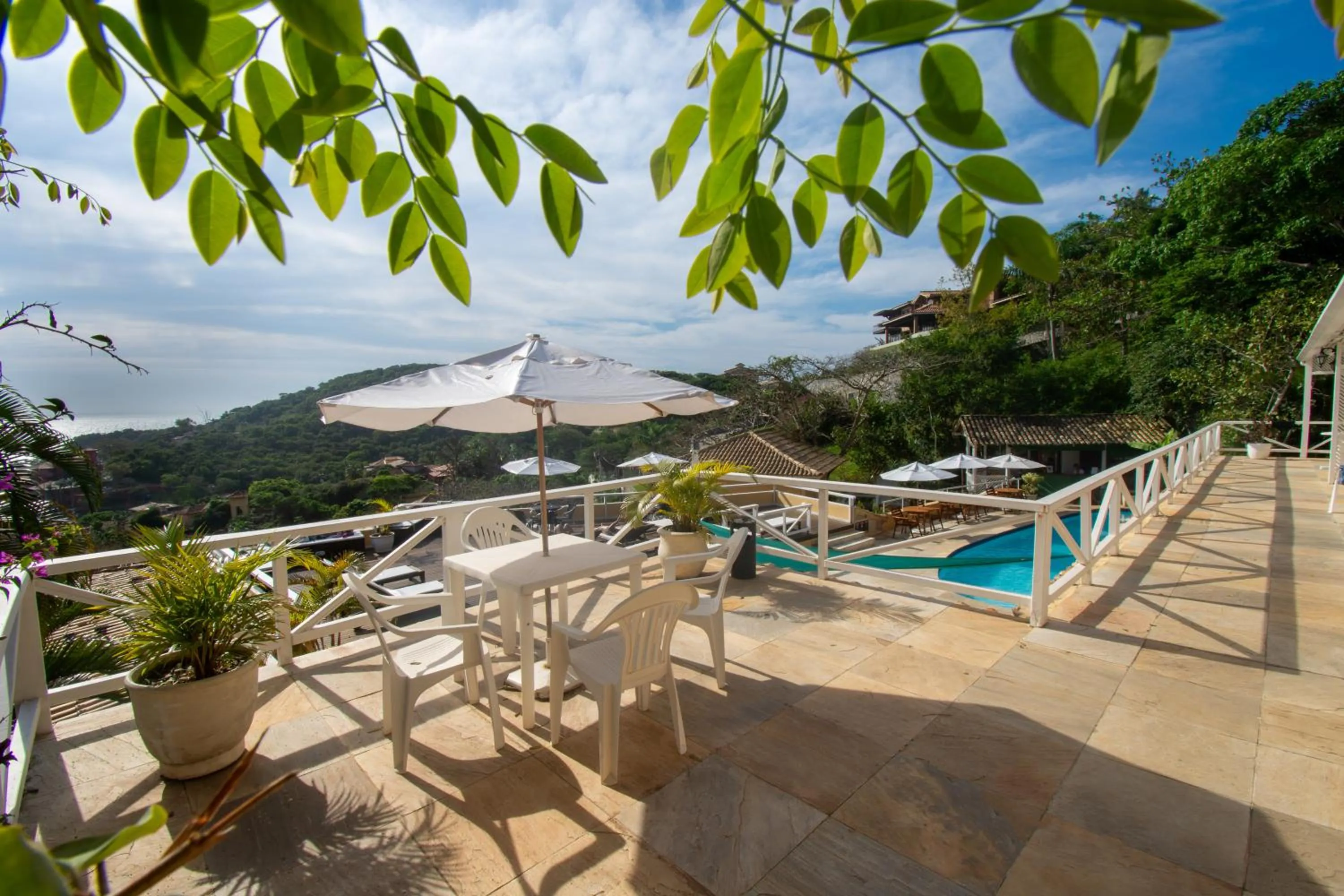 Patio in Pousada e Spa Villa Mercedes by Latitud Hoteles