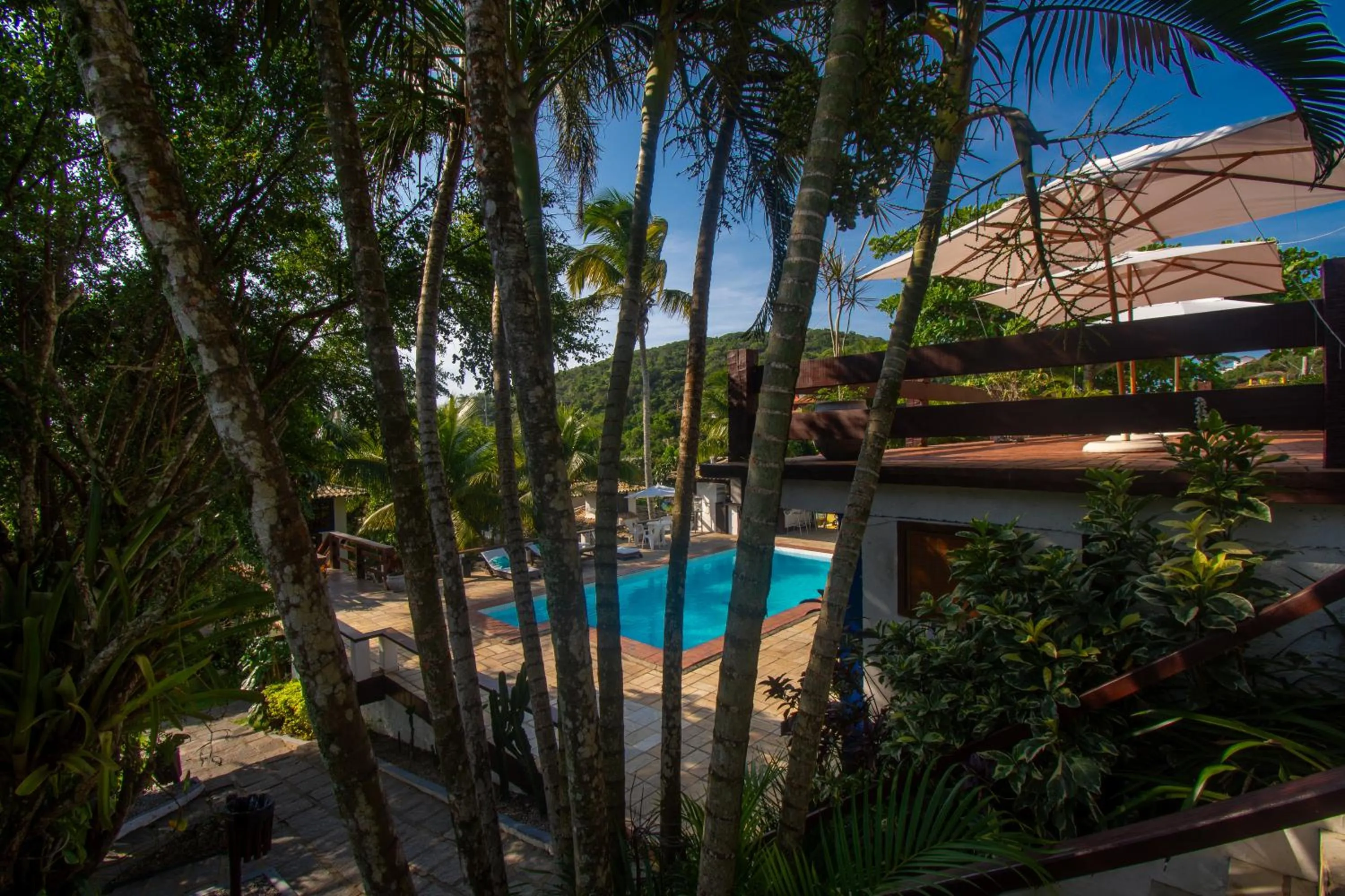 Patio in Pousada Lestada by Latitud Hoteles