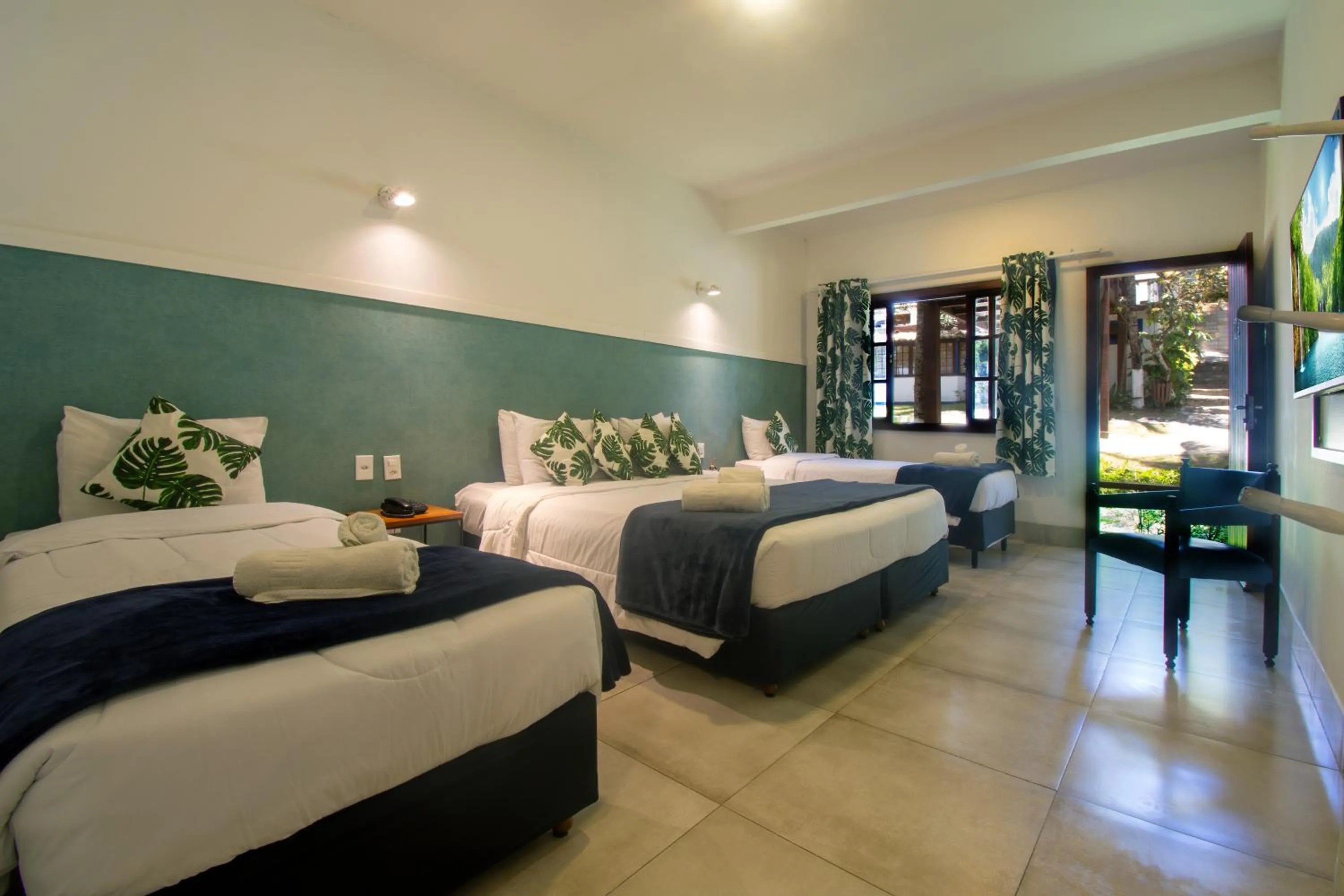 Bed in Pousada Lestada by Latitud Hoteles