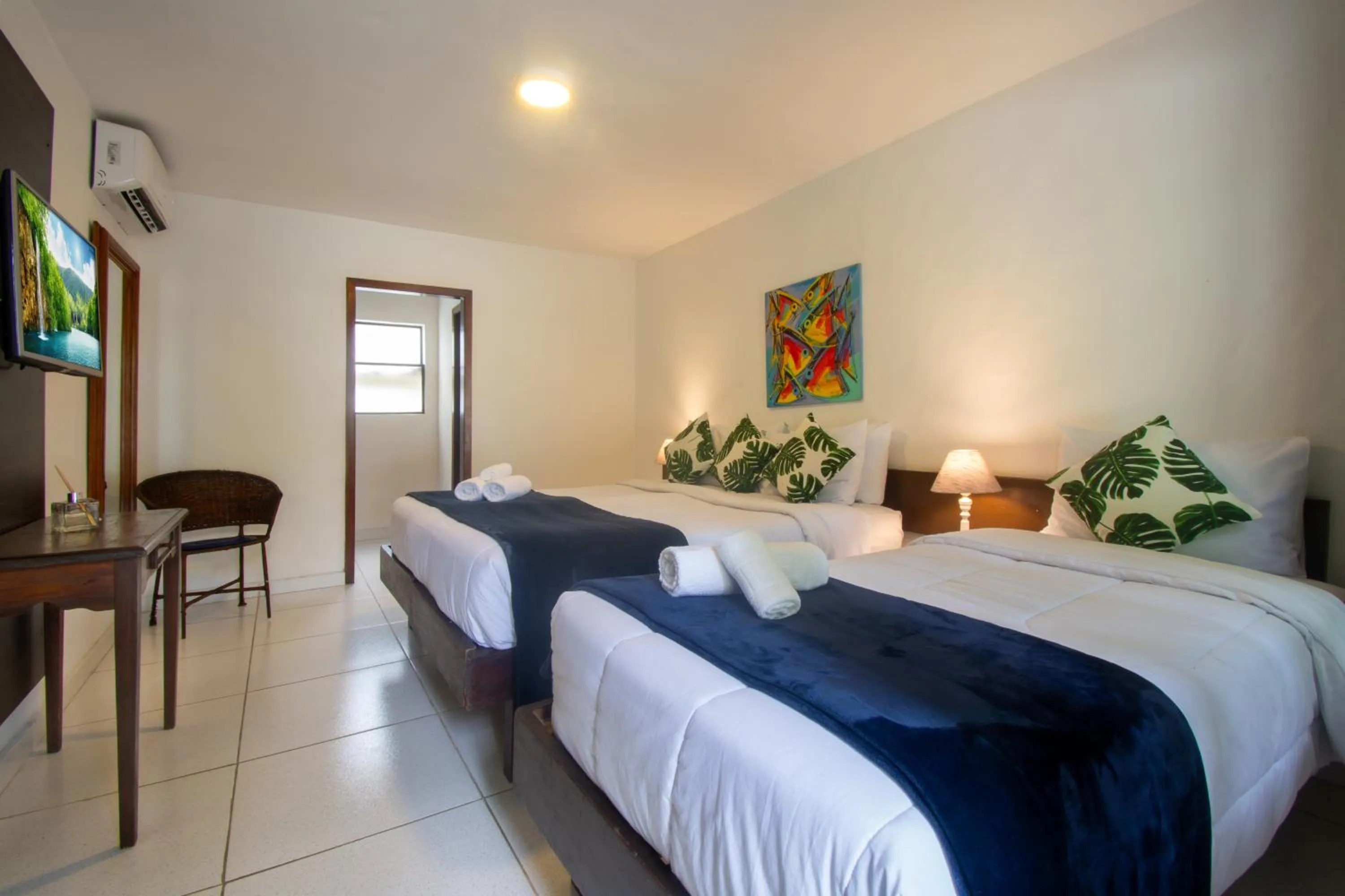 Bed in Pousada Lestada by Latitud Hoteles