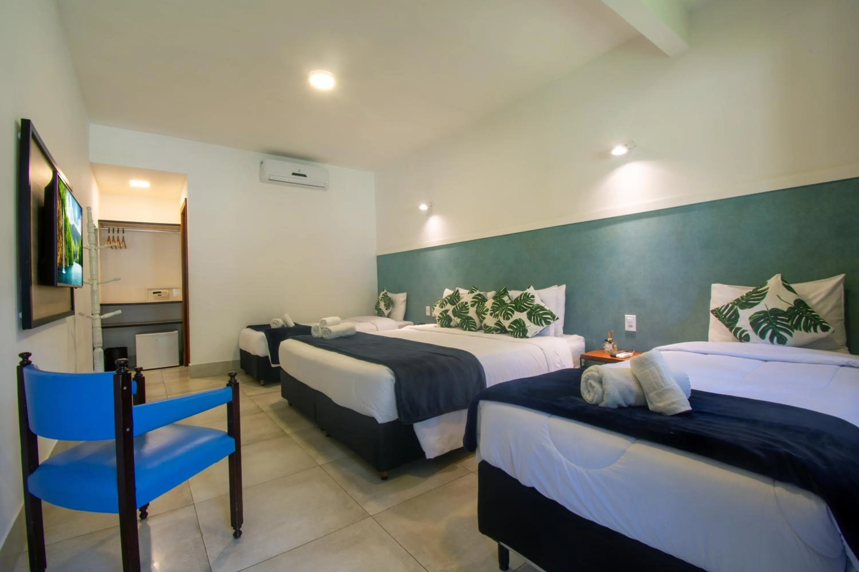 Bed in Pousada Lestada by Latitud Hoteles