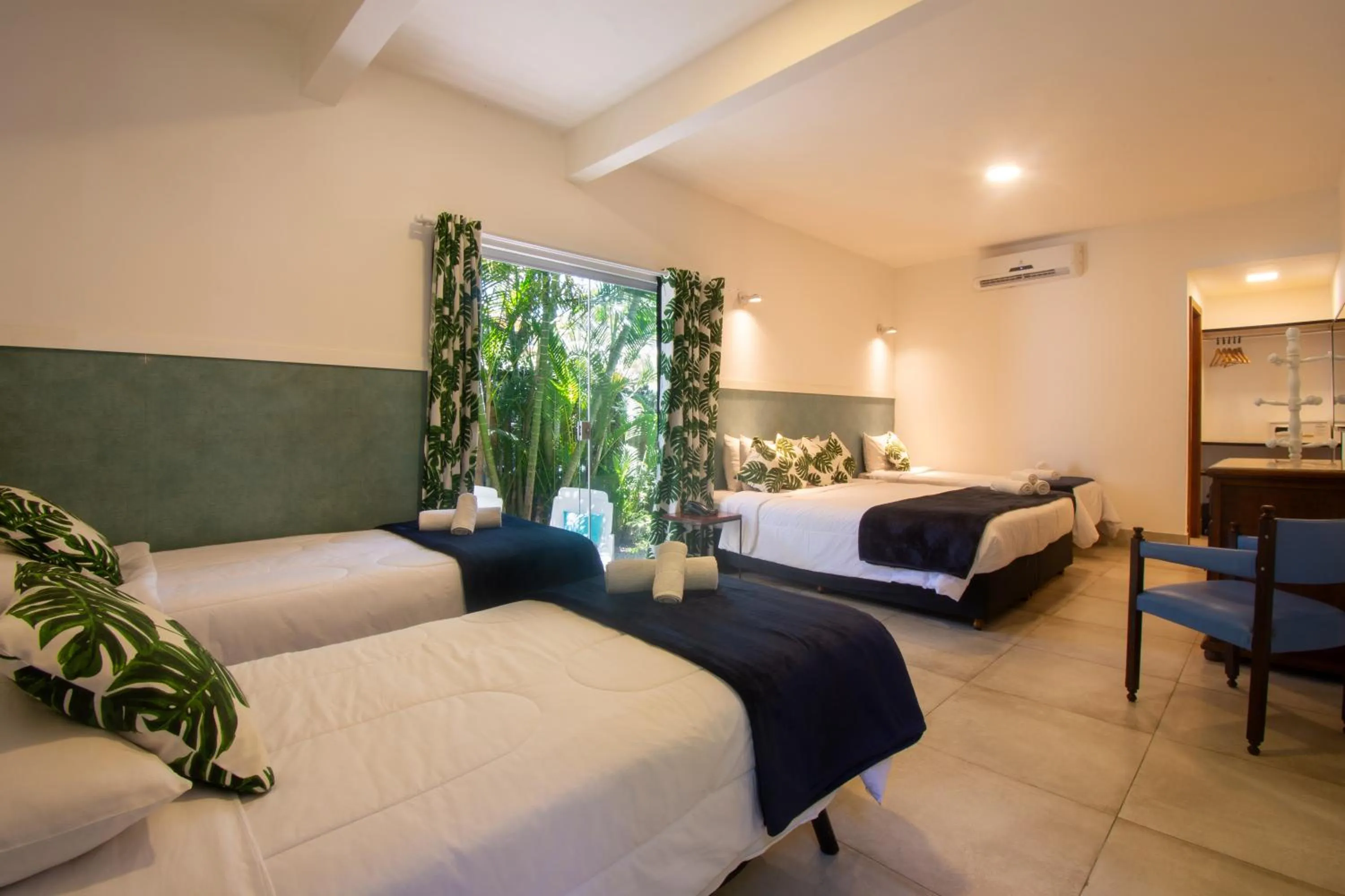 Bed in Pousada Lestada by Latitud Hoteles