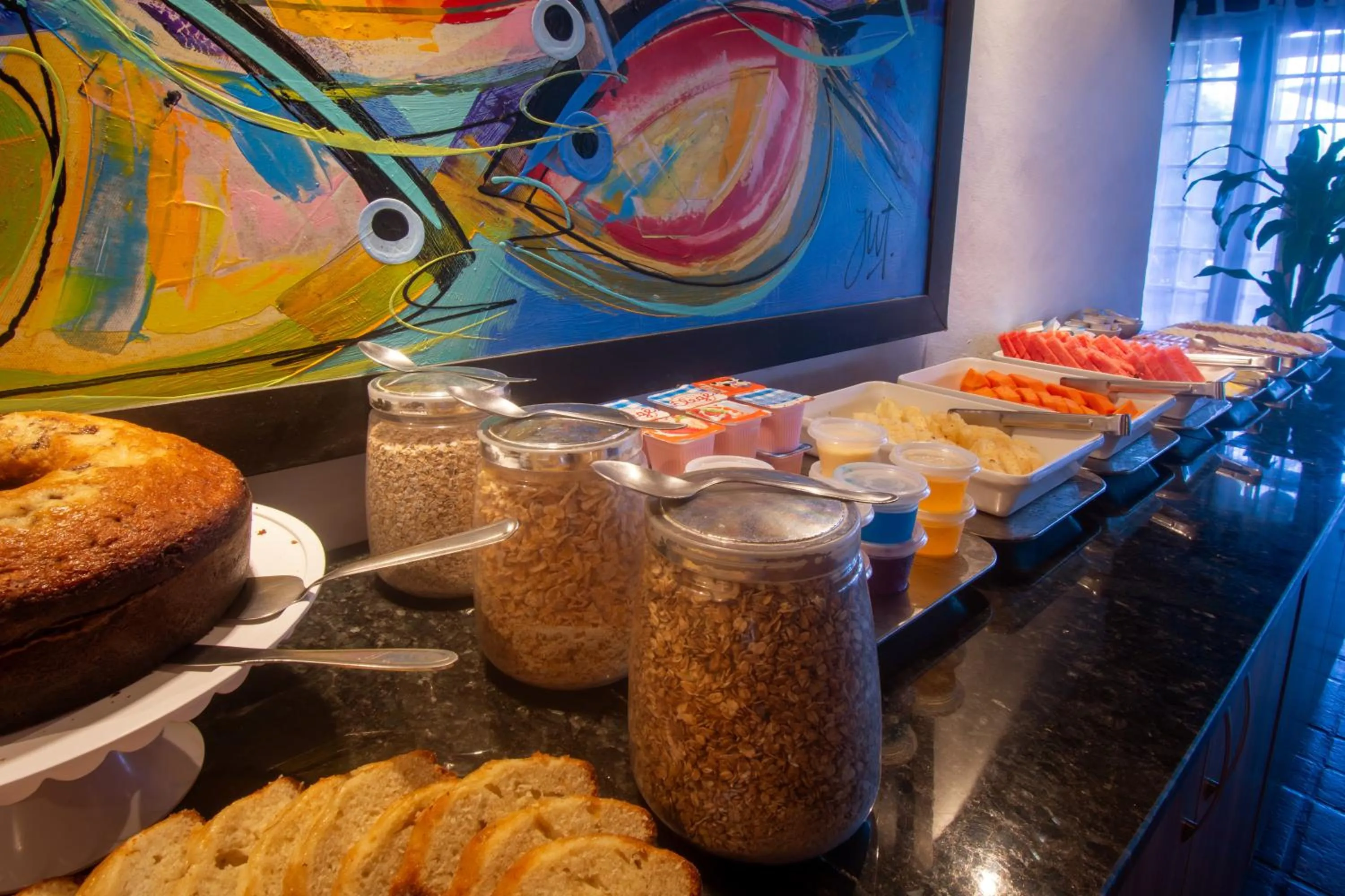 Buffet breakfast in Pousada Lestada by Latitud Hoteles