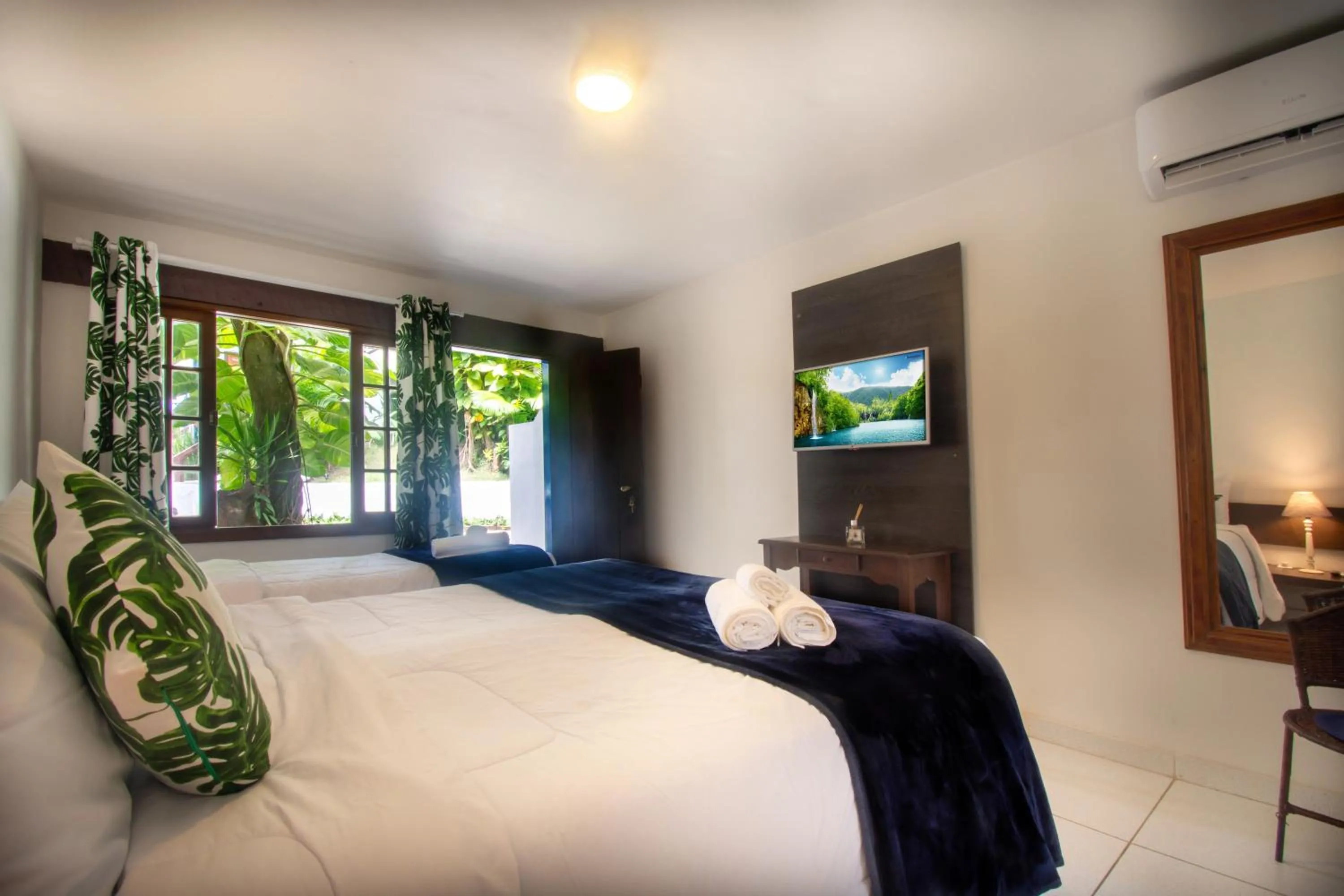 Bed in Pousada Lestada by Latitud Hoteles