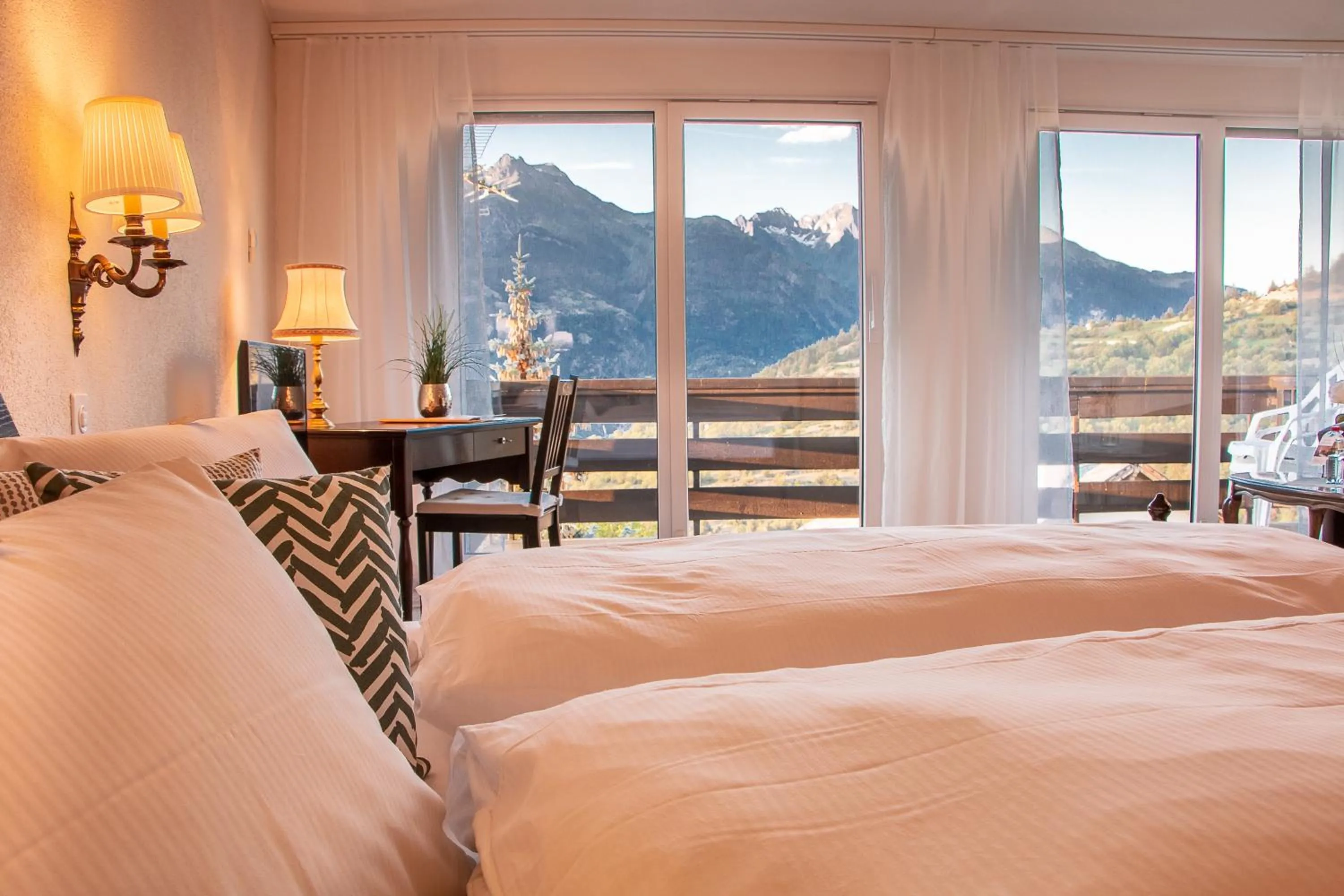 Photo of the whole room, Bed in Hotel Alpenhof