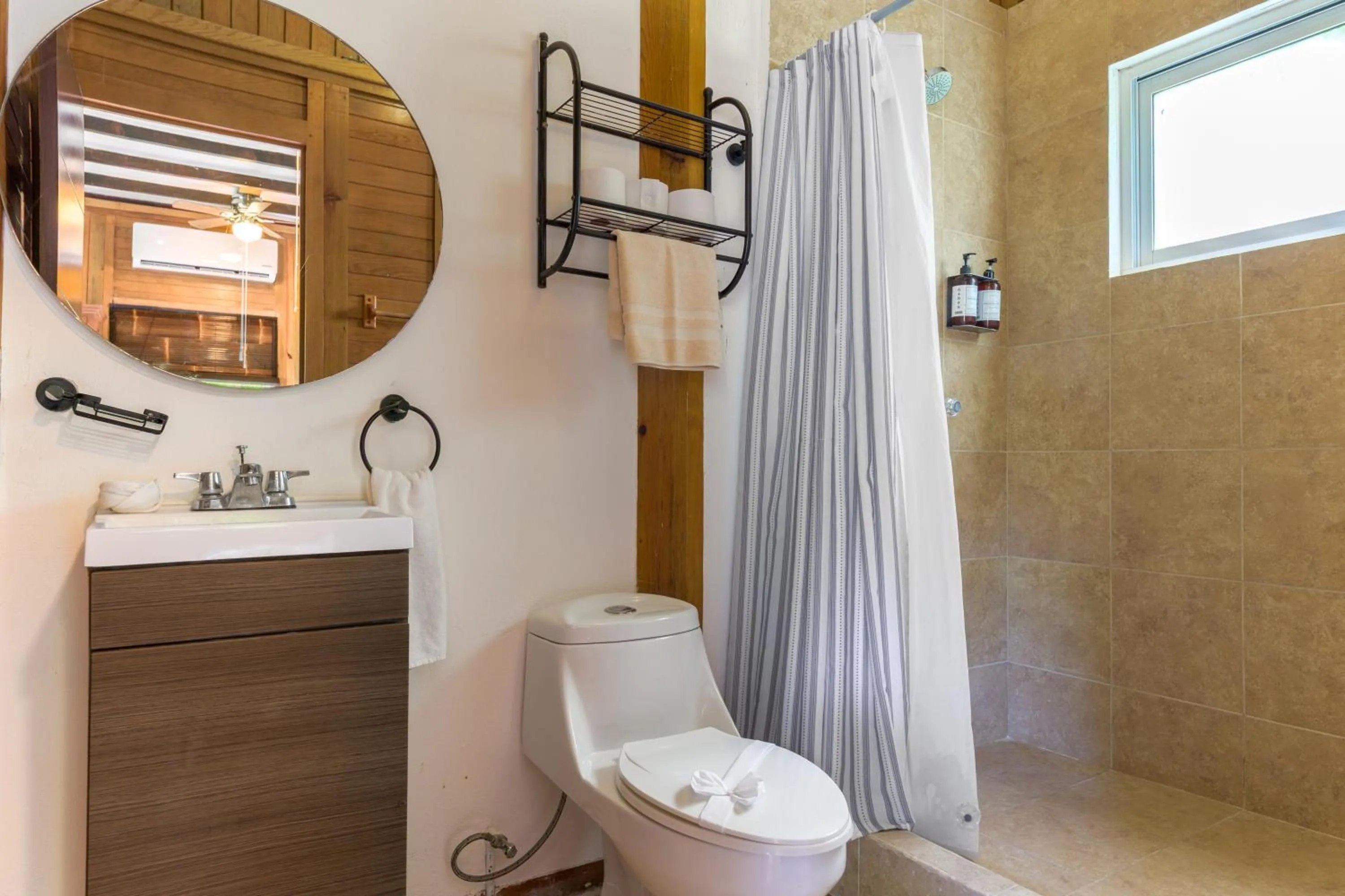 Bathroom in Tekio Beach Hotel