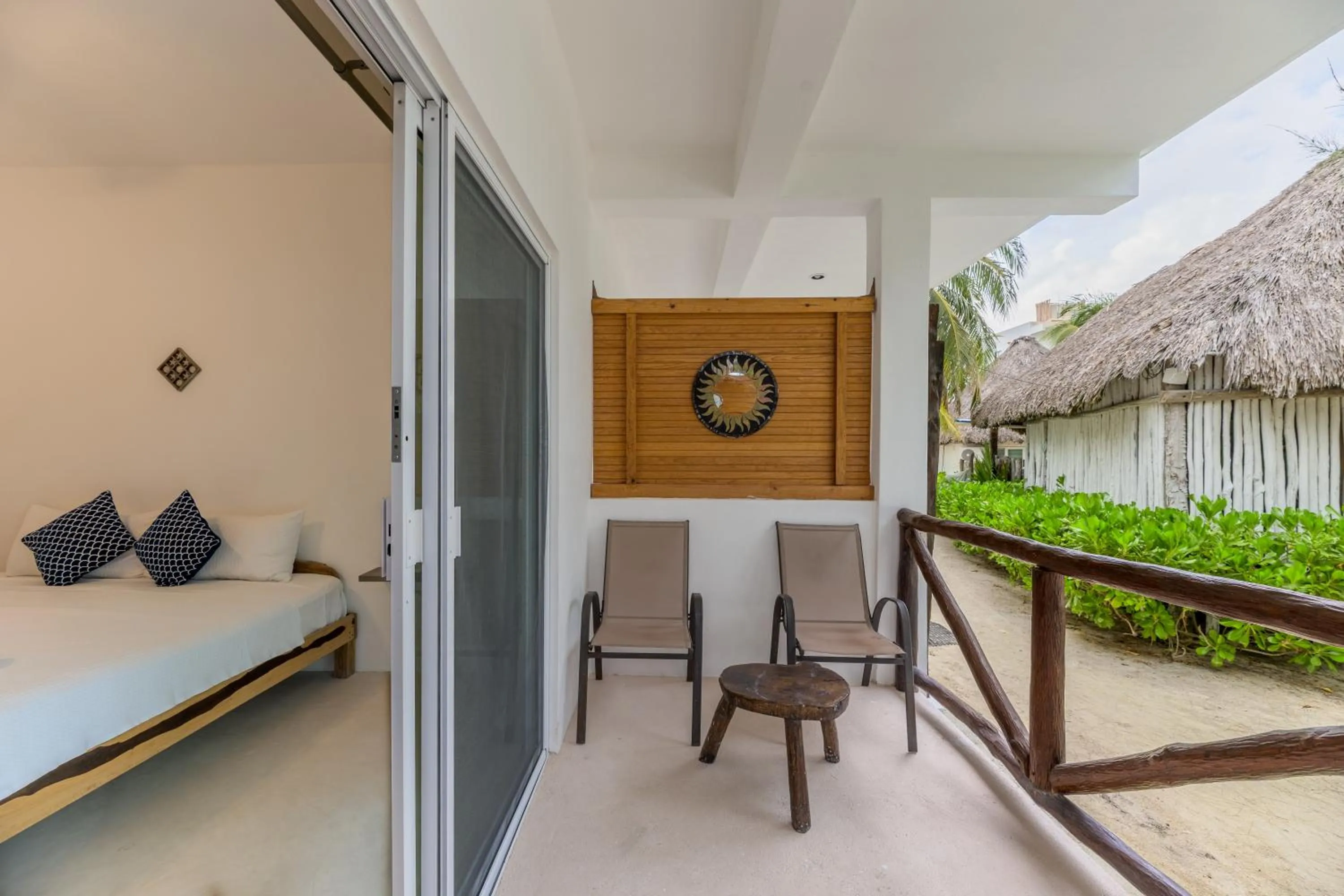 Balcony/Terrace in Tekio Beach Hotel