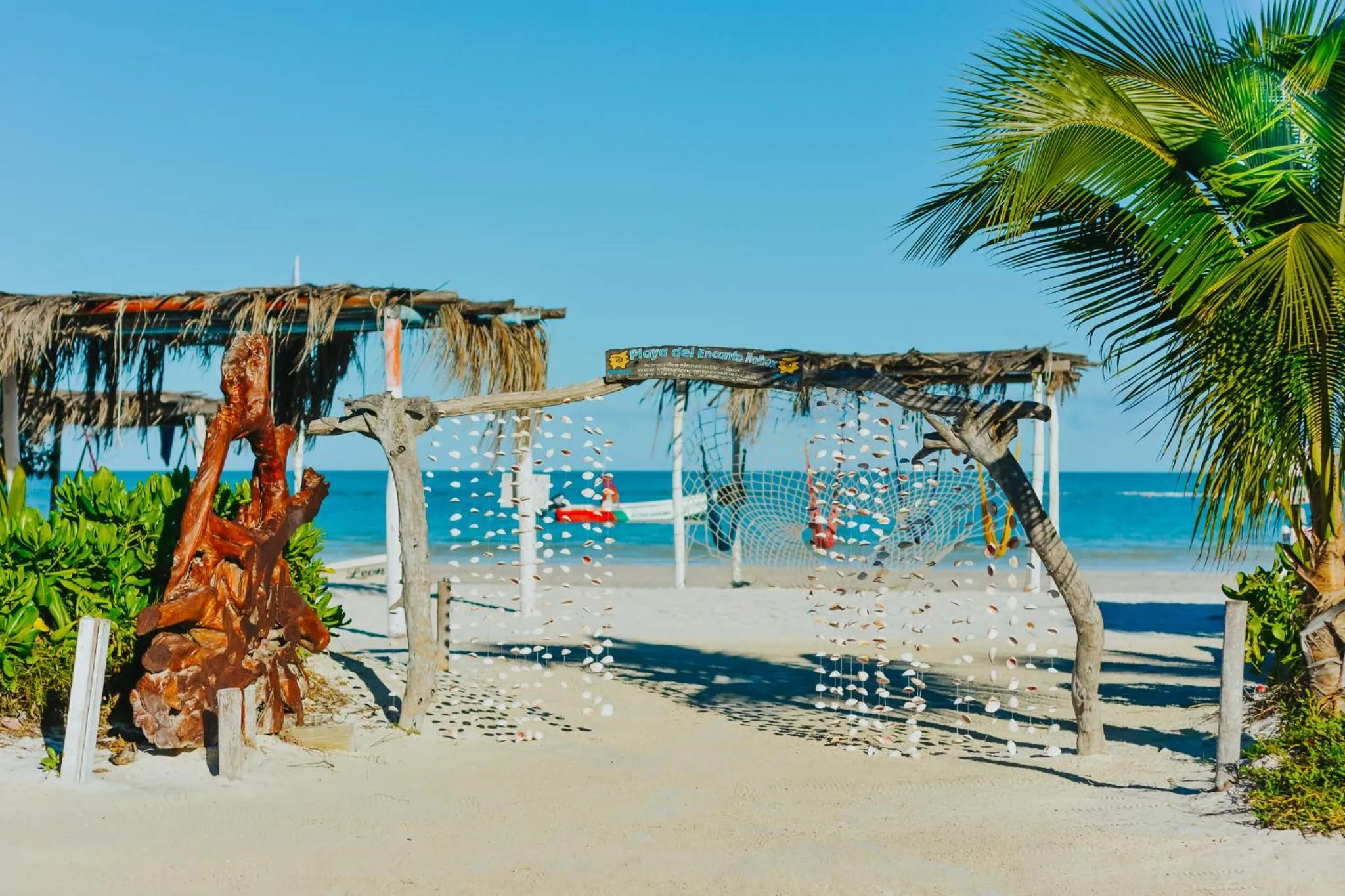 Beach in Hotel Encanto Holbox Beach Front