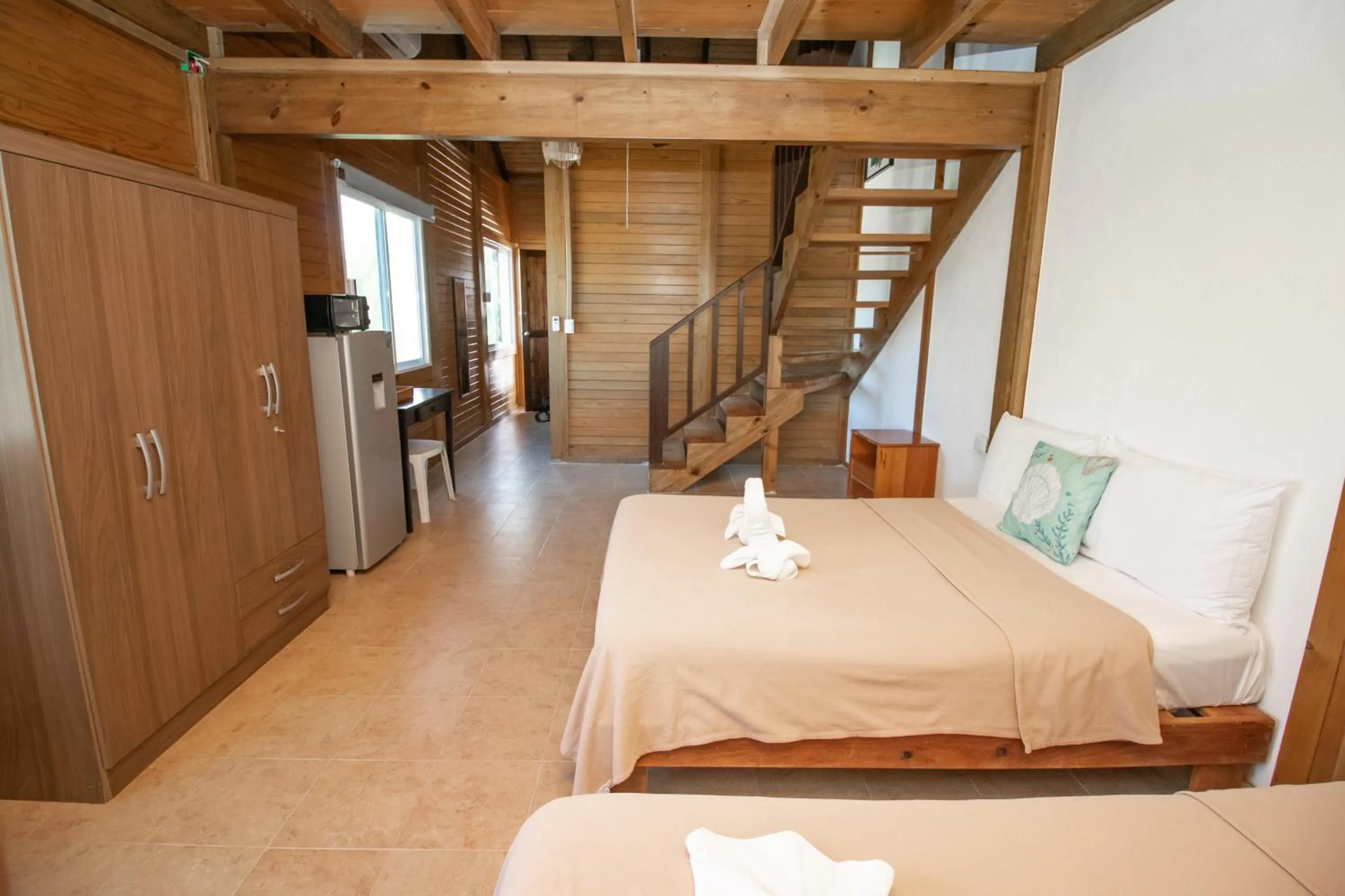 Bed in Hotel Encanto Holbox Beach Front