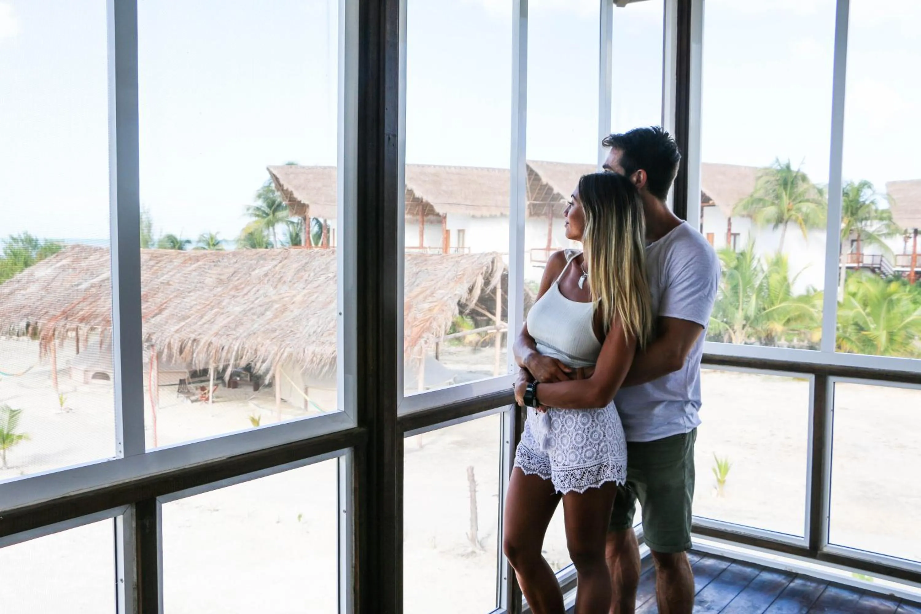 Guests in Hotel Encanto Holbox Beach Front