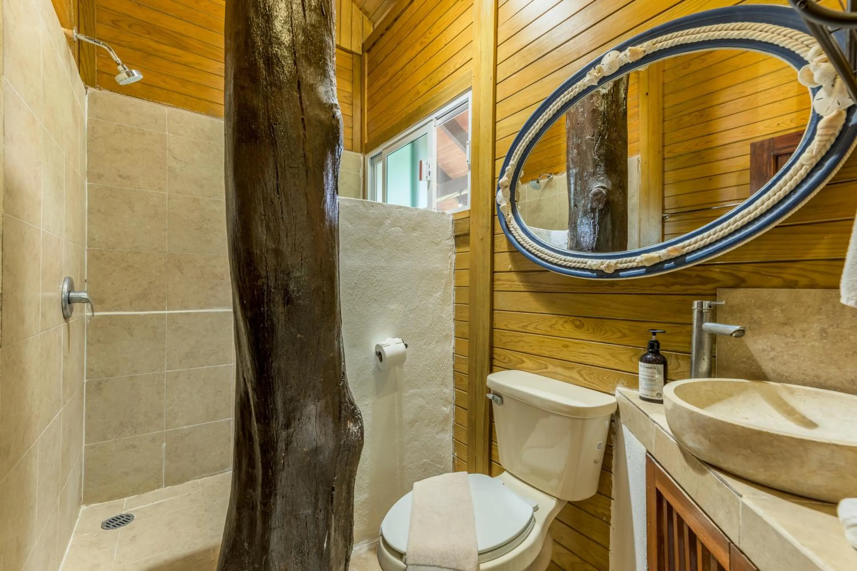 Bathroom in Tekio Beach Hotel