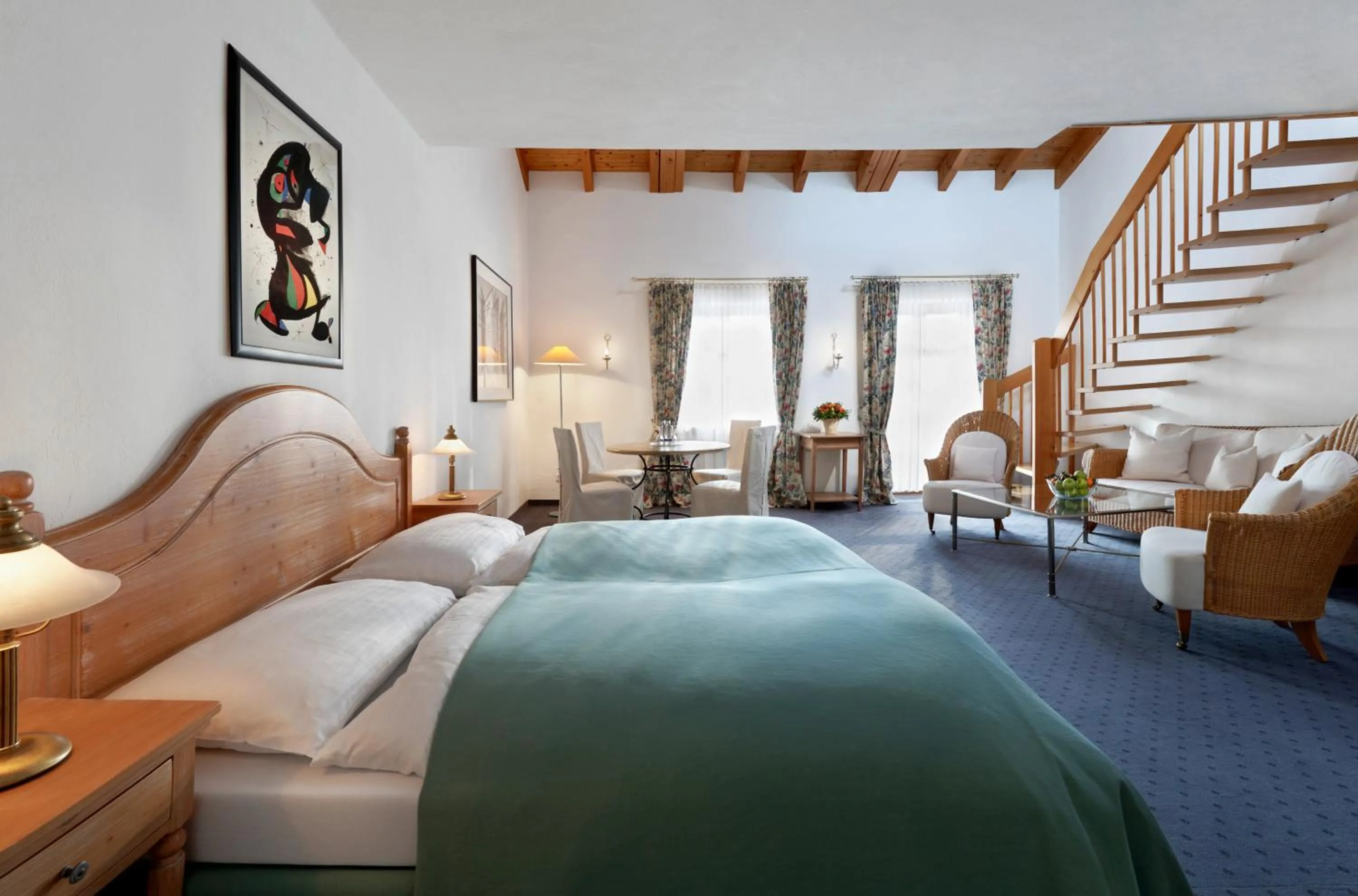 Photo of the whole room, Bed in Margarethenhof am Tegernsee