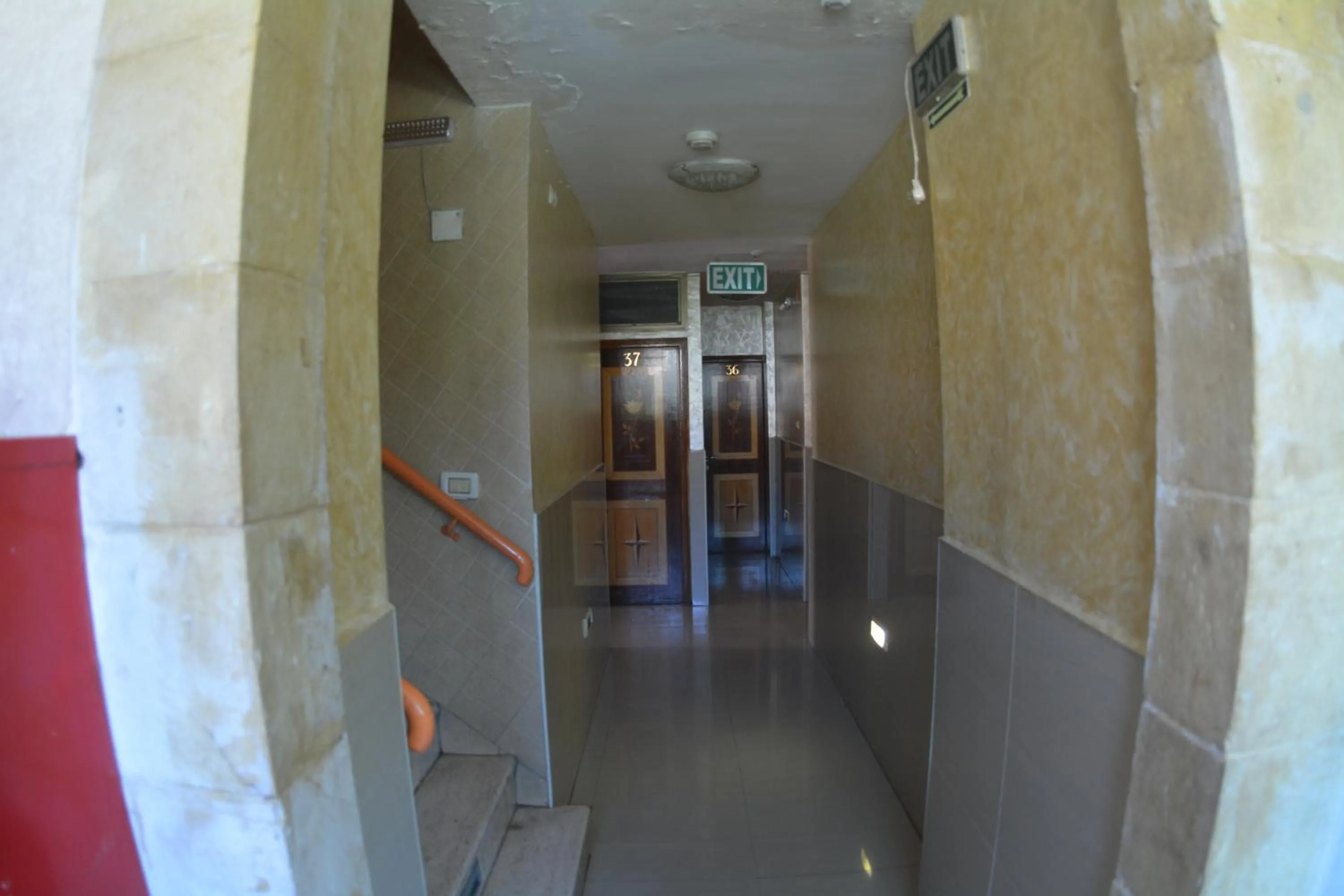 Property building in Palm Hostel