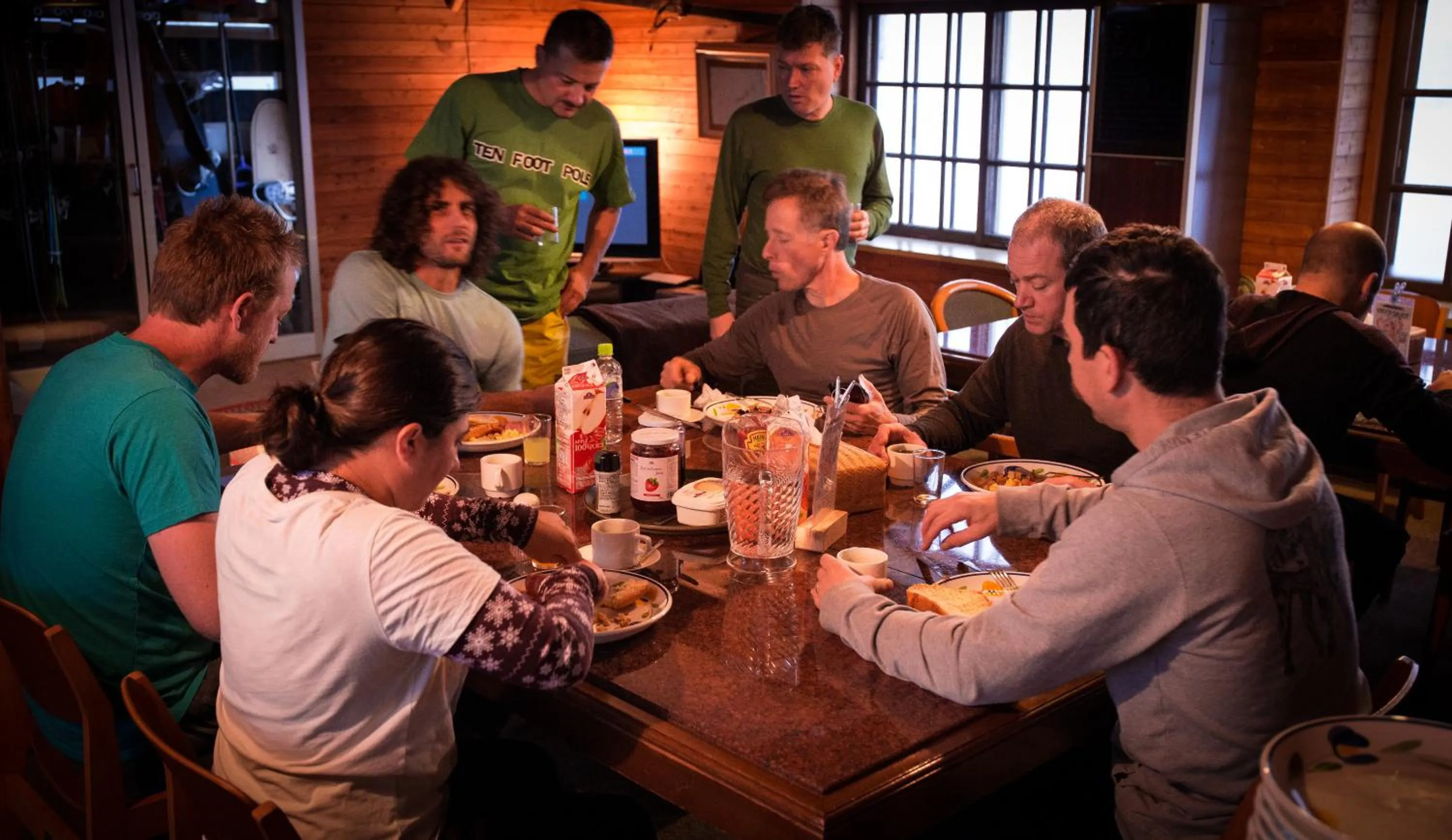 Breakfast in Annupuri Oasis Lodge