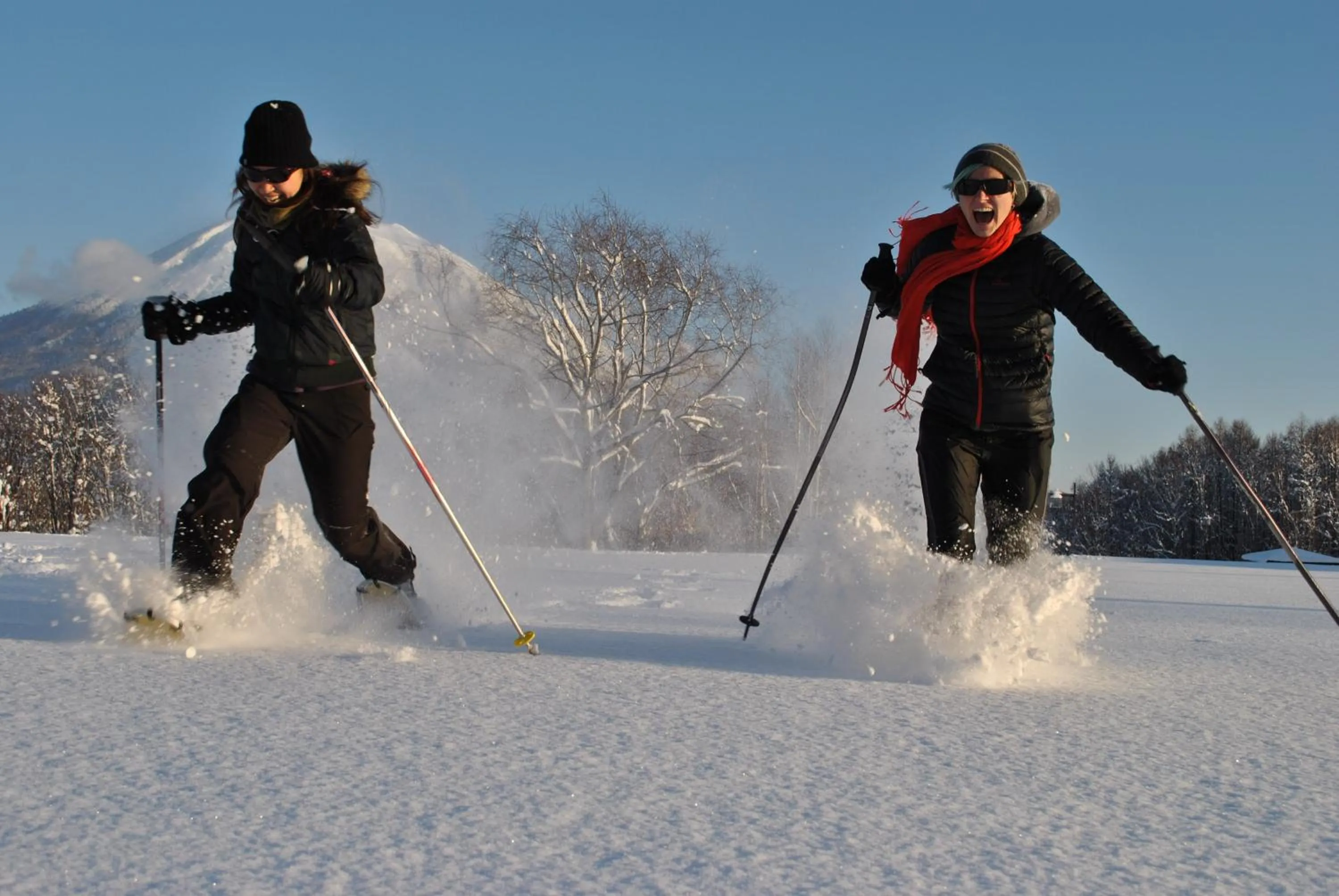 Skiing in Annupuri Oasis Lodge