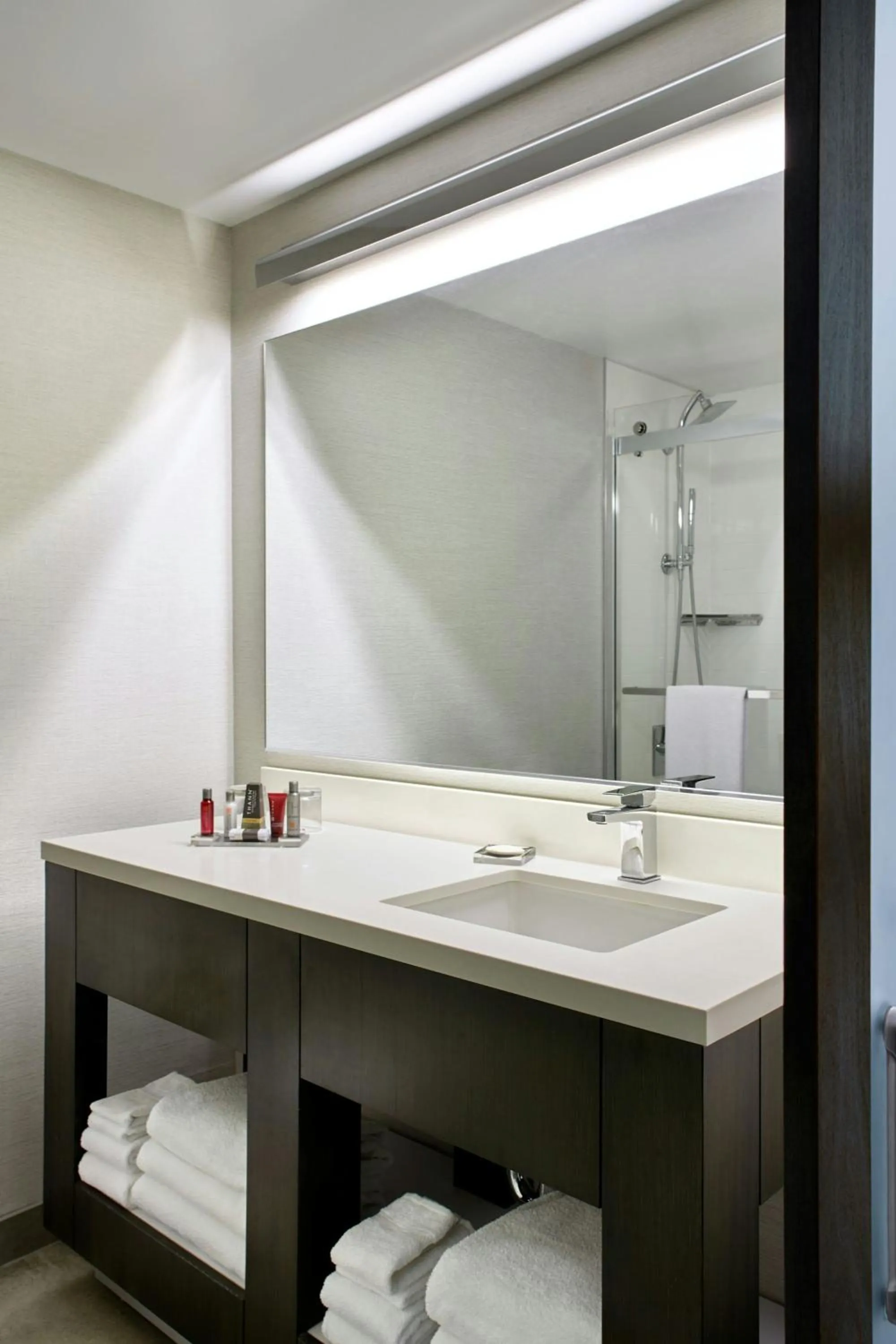 Bathroom in Marriott Cincinnati Airport