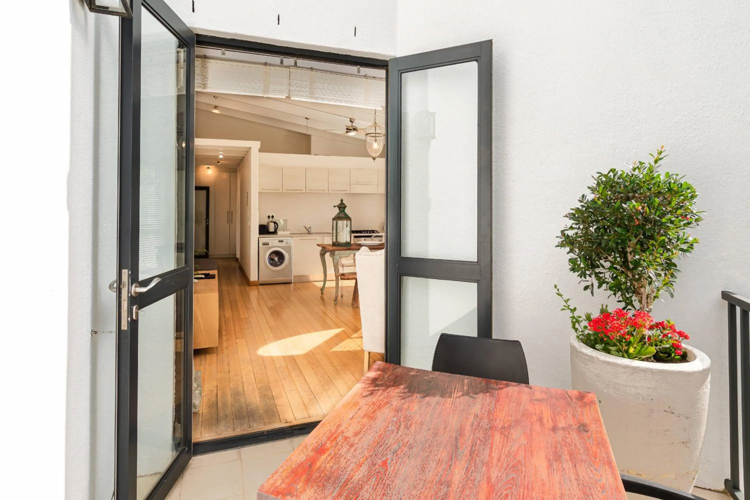 Patio in The Ivy Apartments Franschhoek