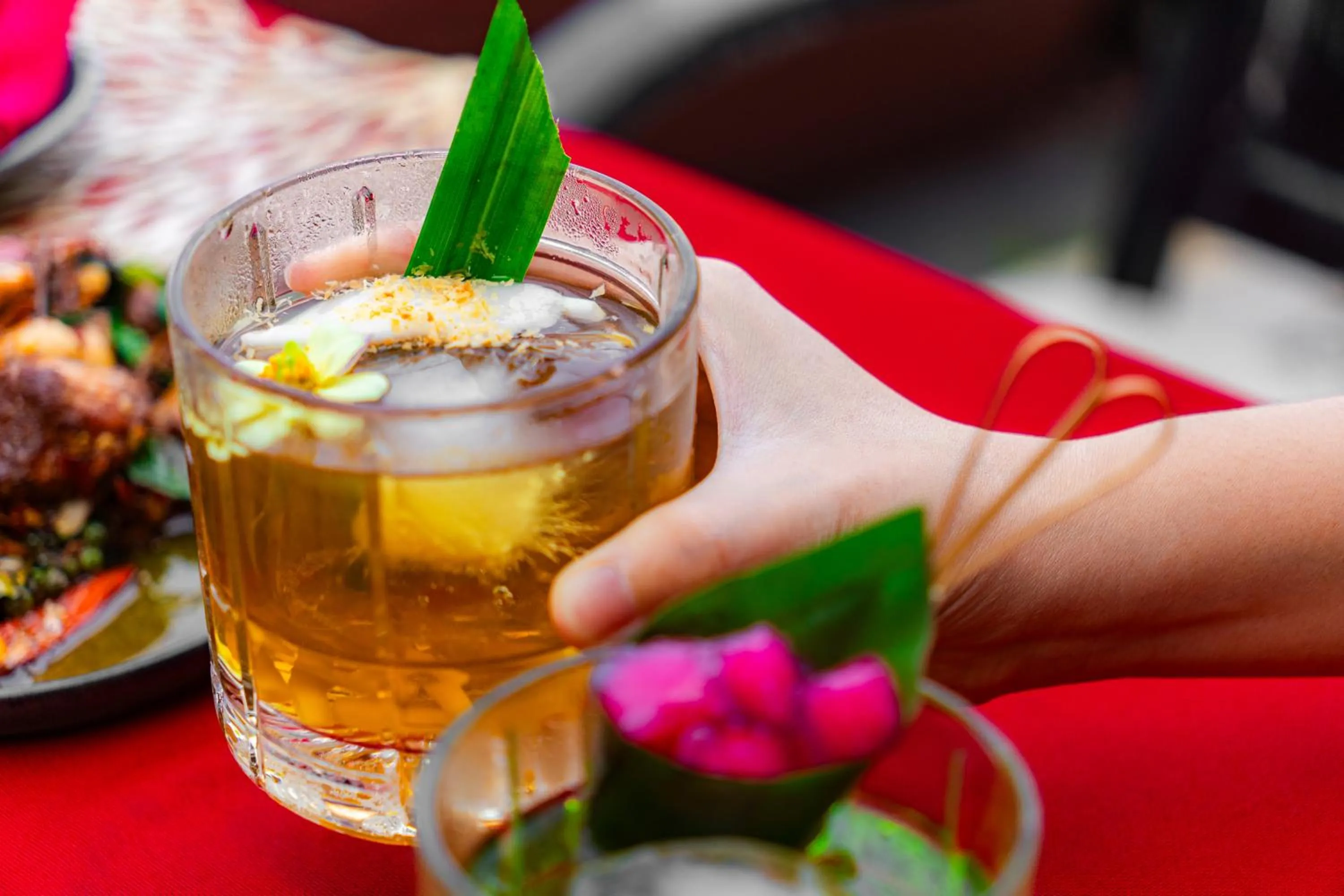 Food and drinks in Amdaeng Bangkok Riverside Hotel