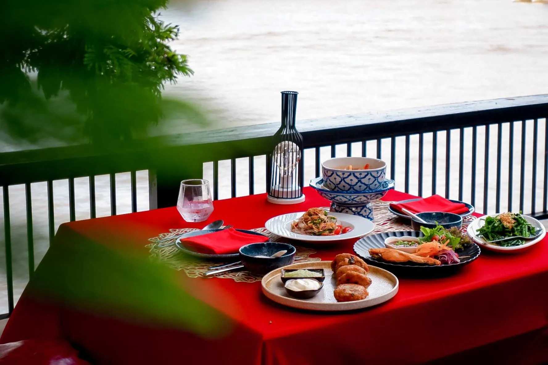 Food in Amdaeng Bangkok Riverside Hotel