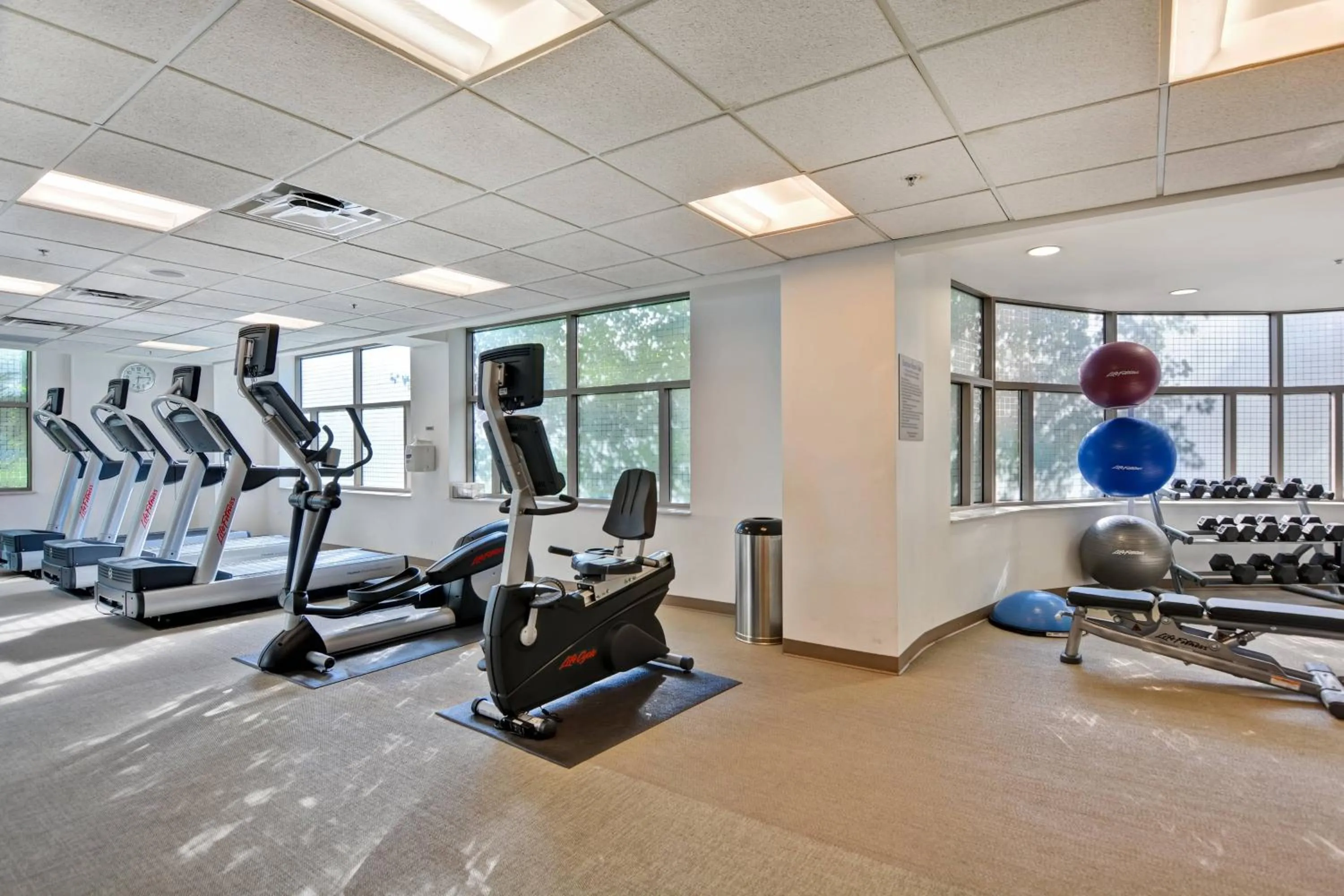 Fitness centre/facilities in SpringHill Suites by Marriott Cincinnati Midtown