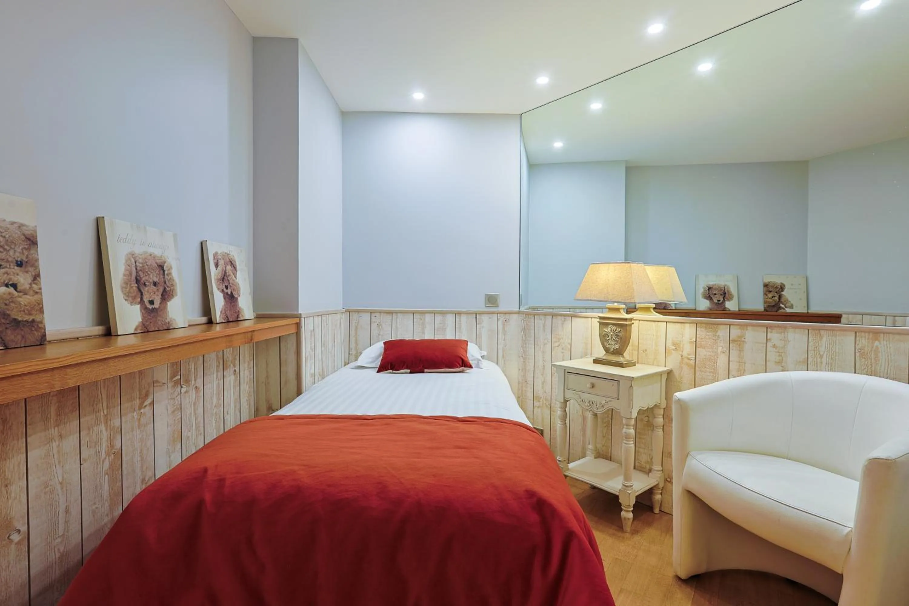 Bed in Hotel Le Fouquet's