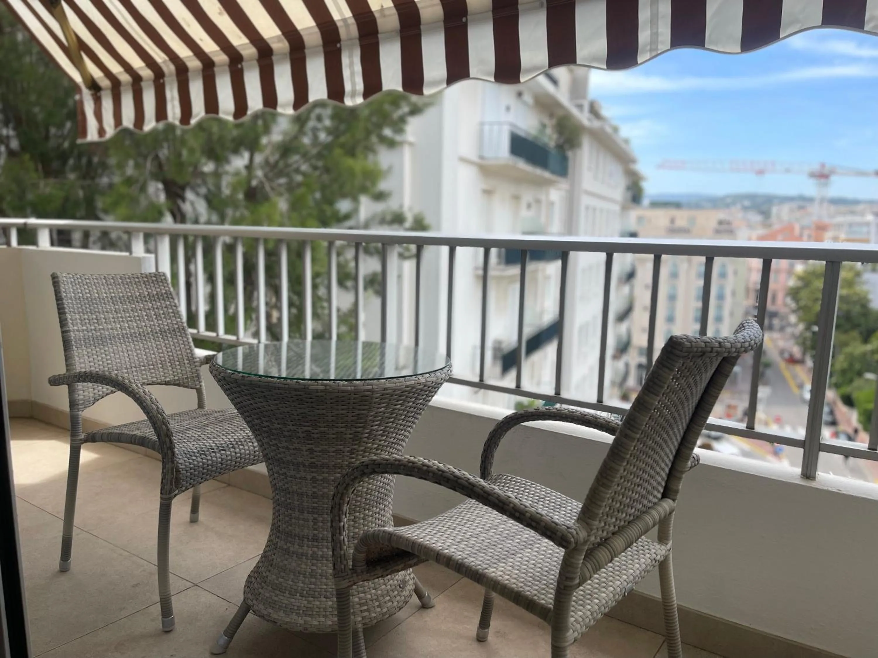 Balcony/Terrace in Hotel Le Fouquet's