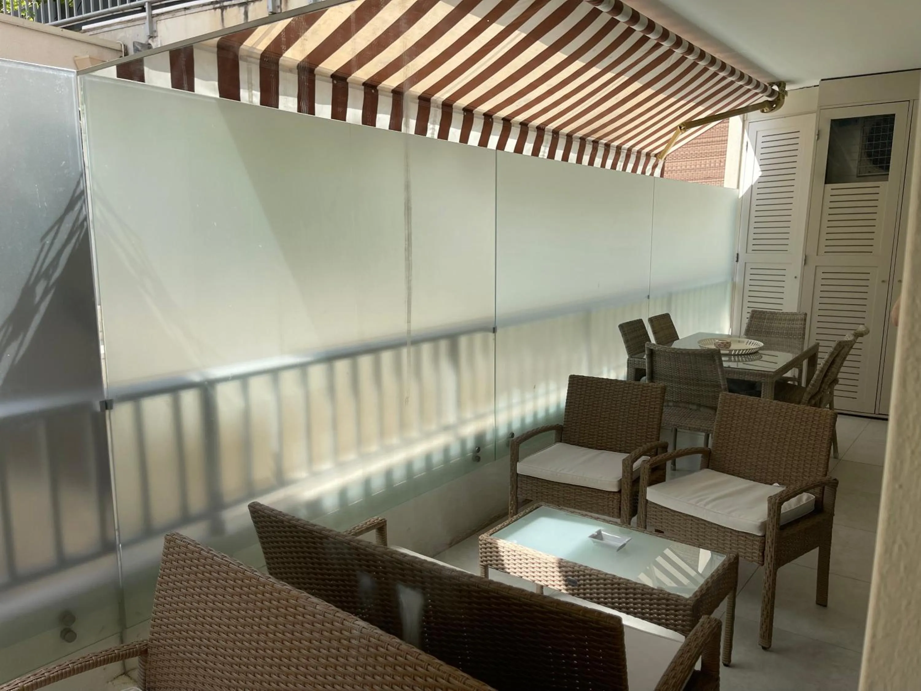 Balcony/Terrace in Hotel Le Fouquet's