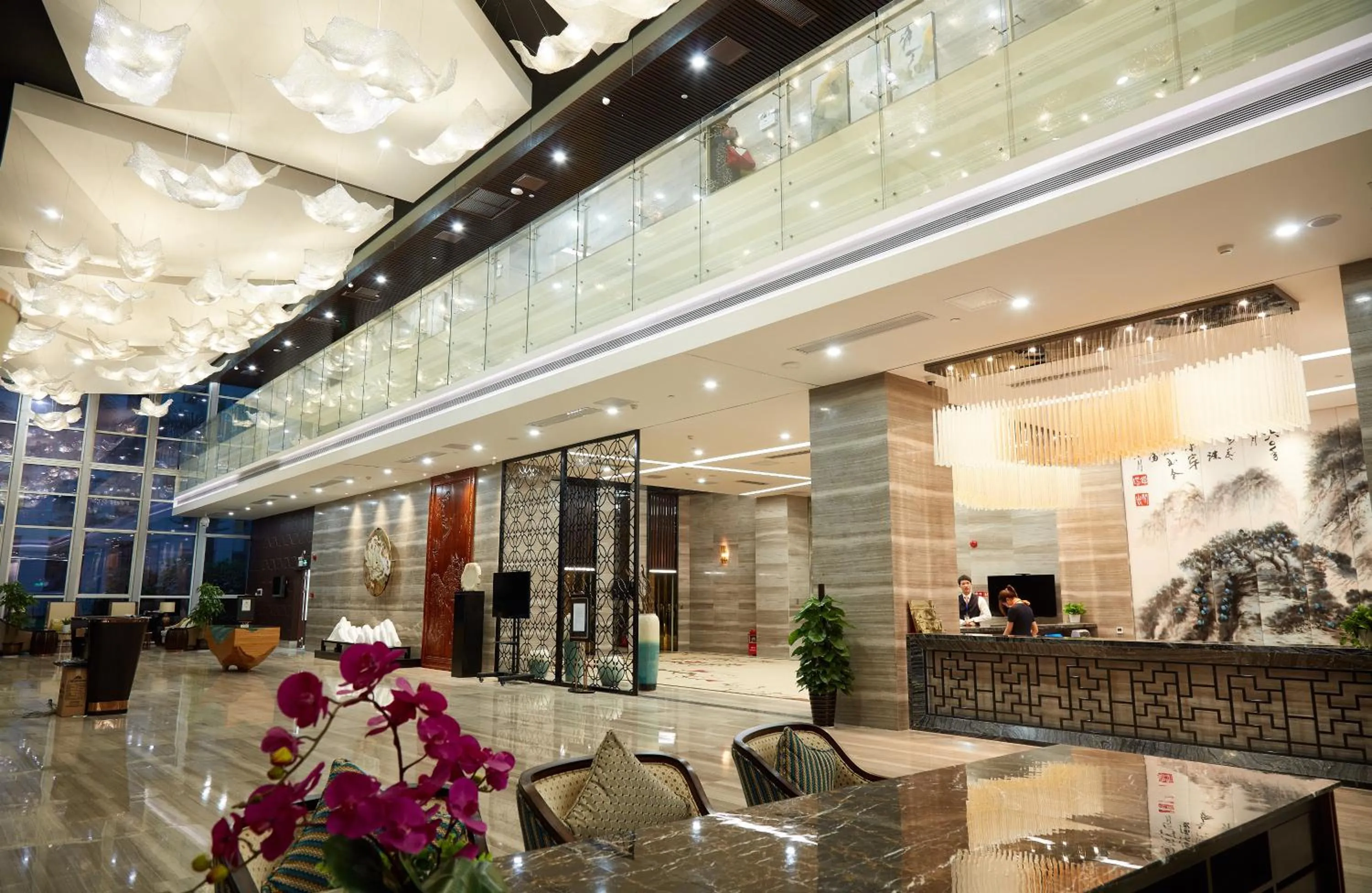 Lobby or reception, Lobby/Reception in The Thousand Lantern Lake Hotel