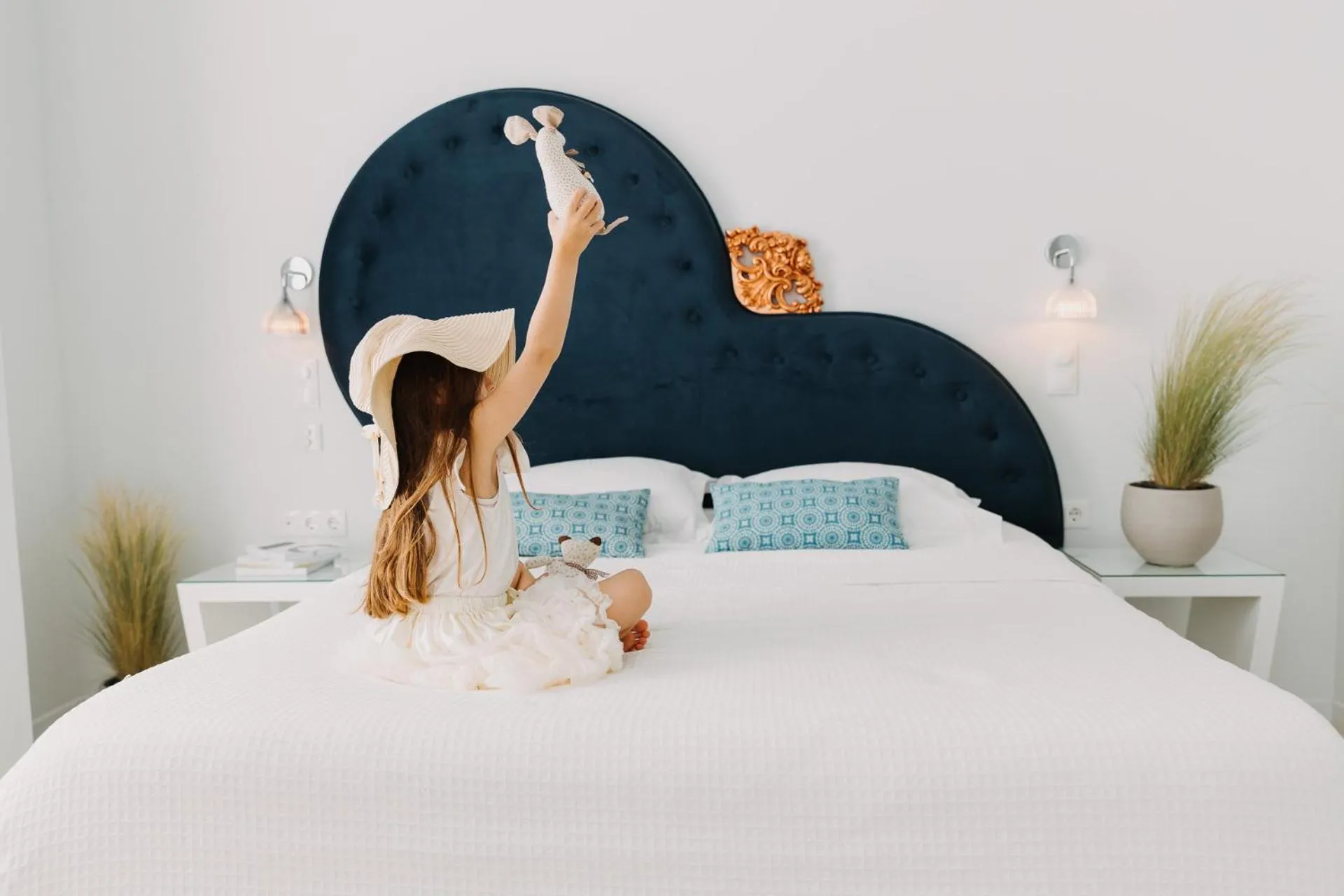 young children, Bed in 5 Hermoupolis Concept Sites