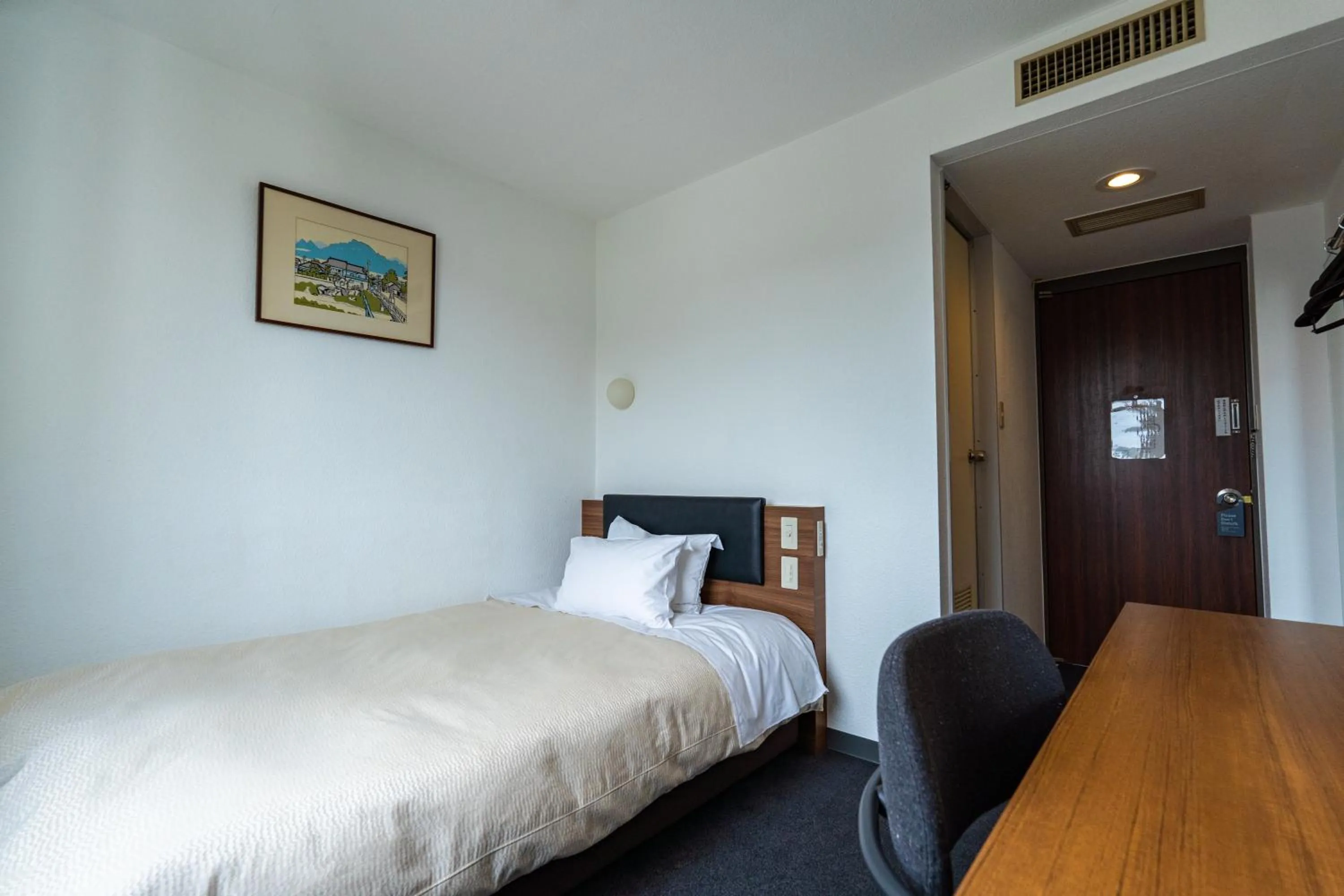 Bed in Business Hotel Ueno