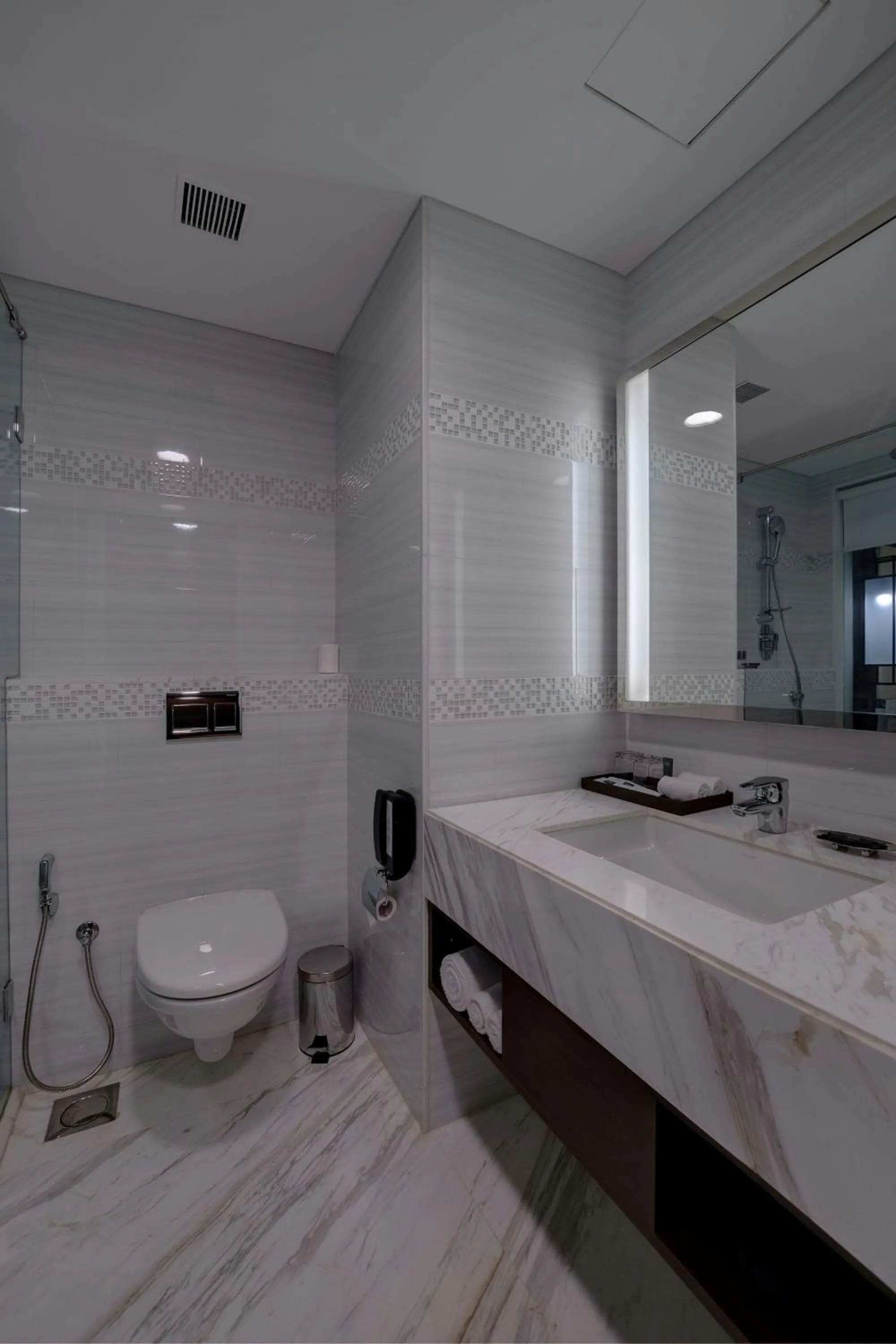 Bathroom in Courtyard by Marriott Surat