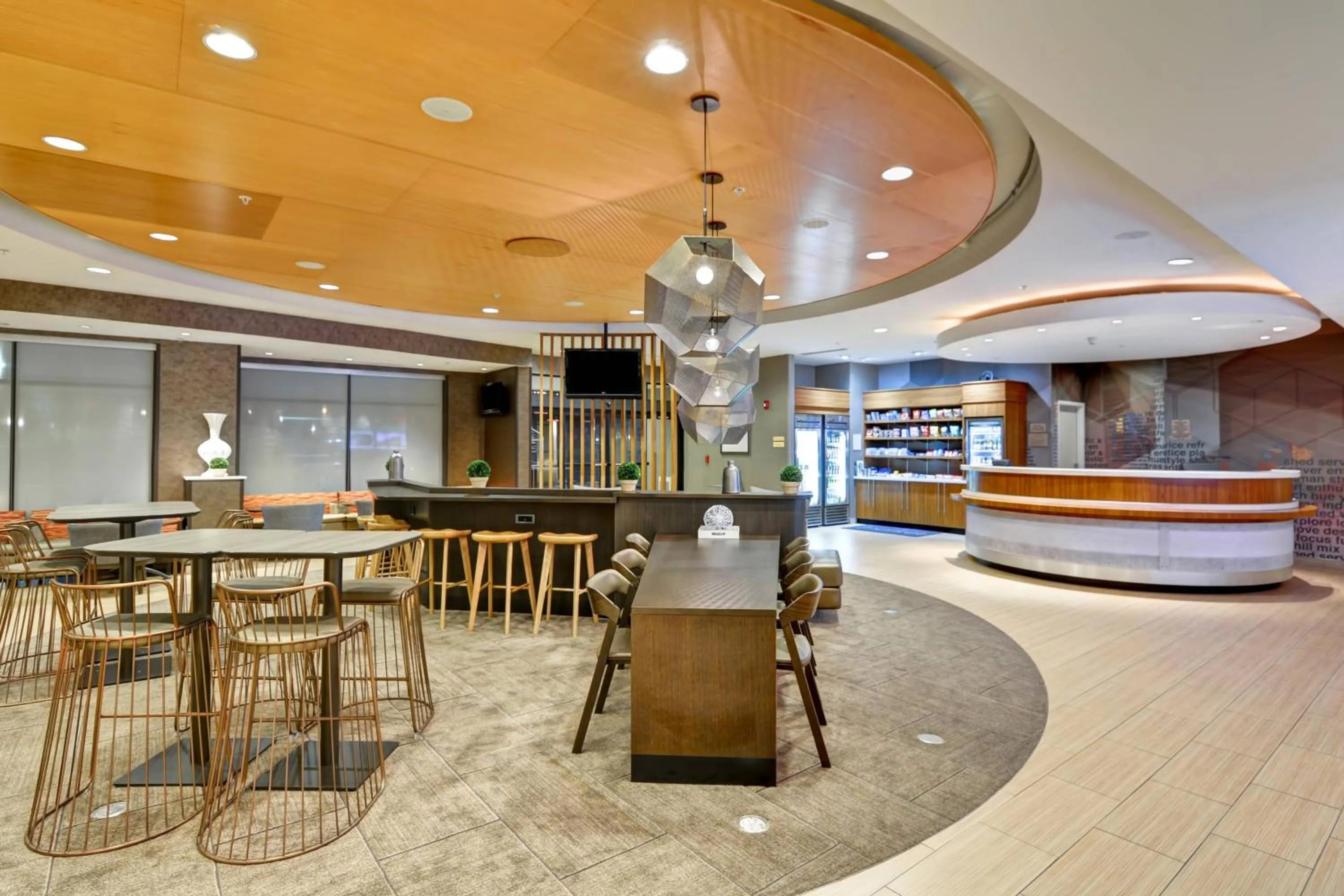 Lobby or reception in SpringHill Suites Cincinnati Airport South