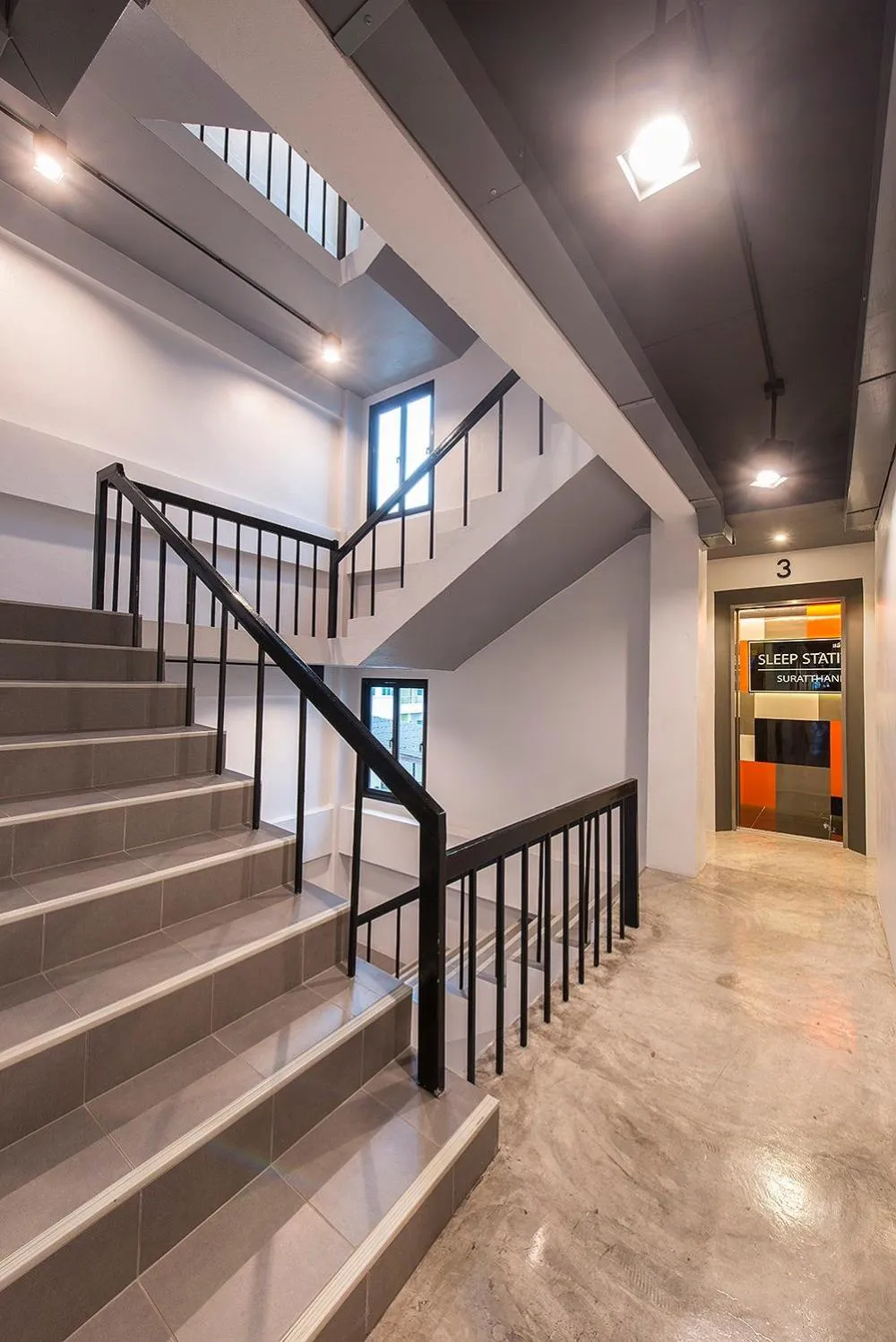 Area and facilities in Sleep Station