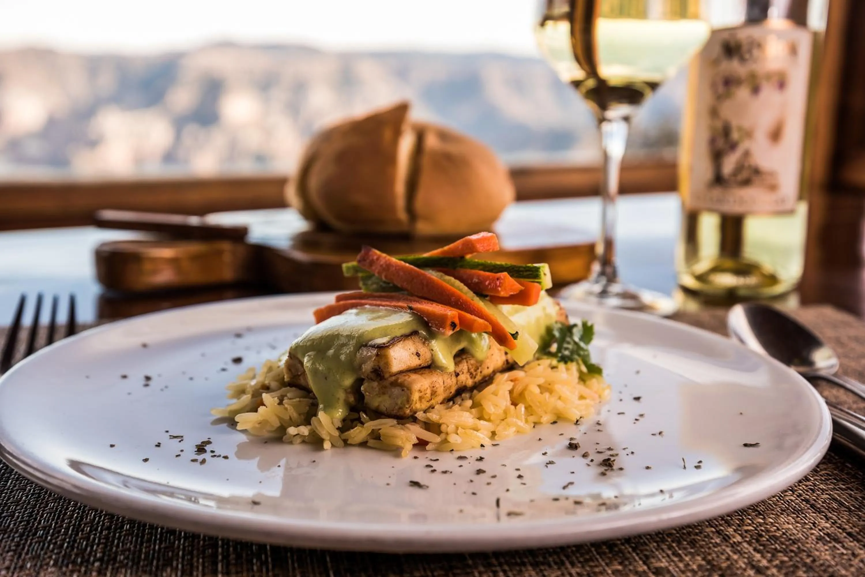 Lunch in Hotel El Mirador - Balderrama Hotel Collection