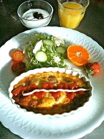 Food in Pension Rapport in Tambara Plateau