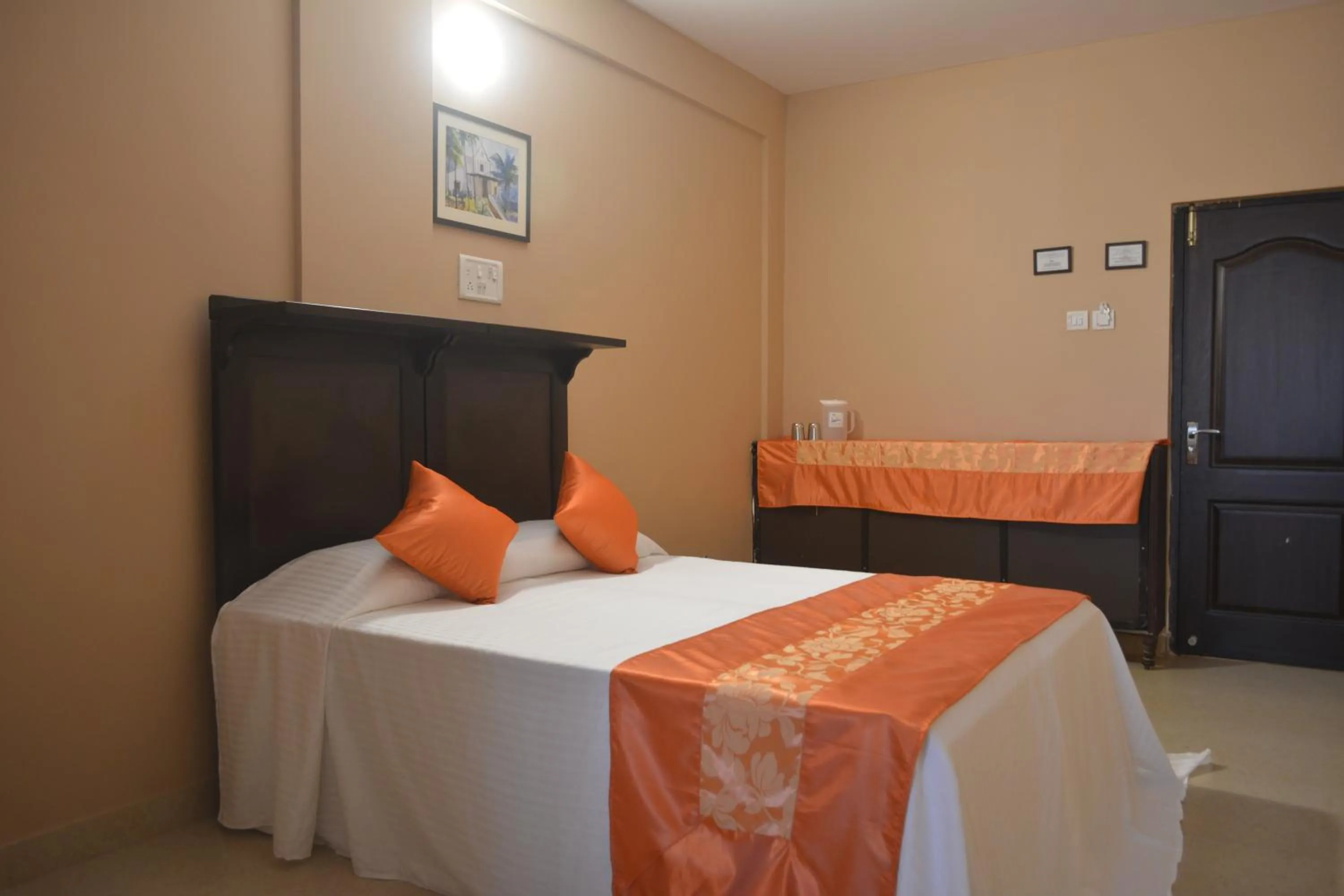 Bed in Dimar Beach Hotel