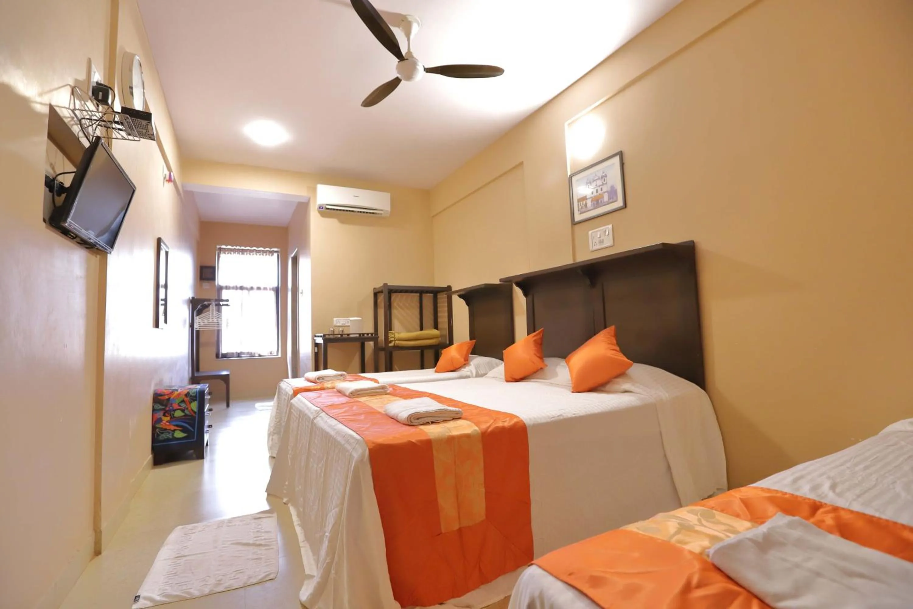 Bed in Dimar Beach Hotel