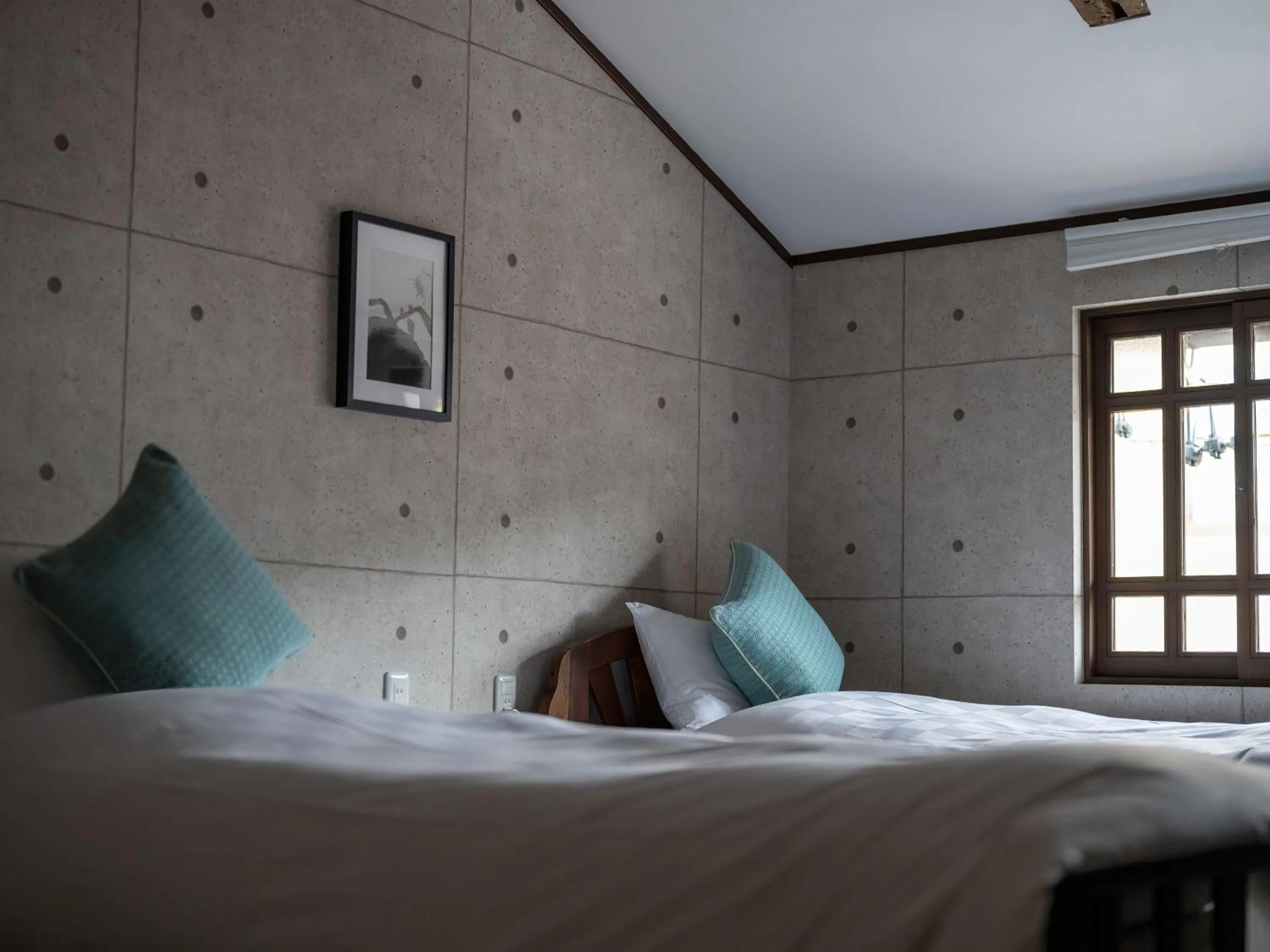 Bed in Machiya Hotel oyado baison